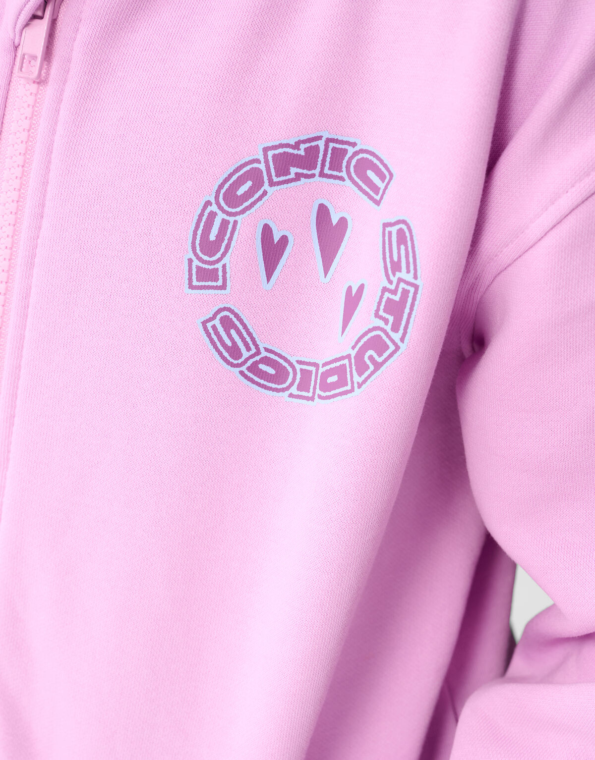 Heart Artwork Vest Roze SHOEBY GIRLS