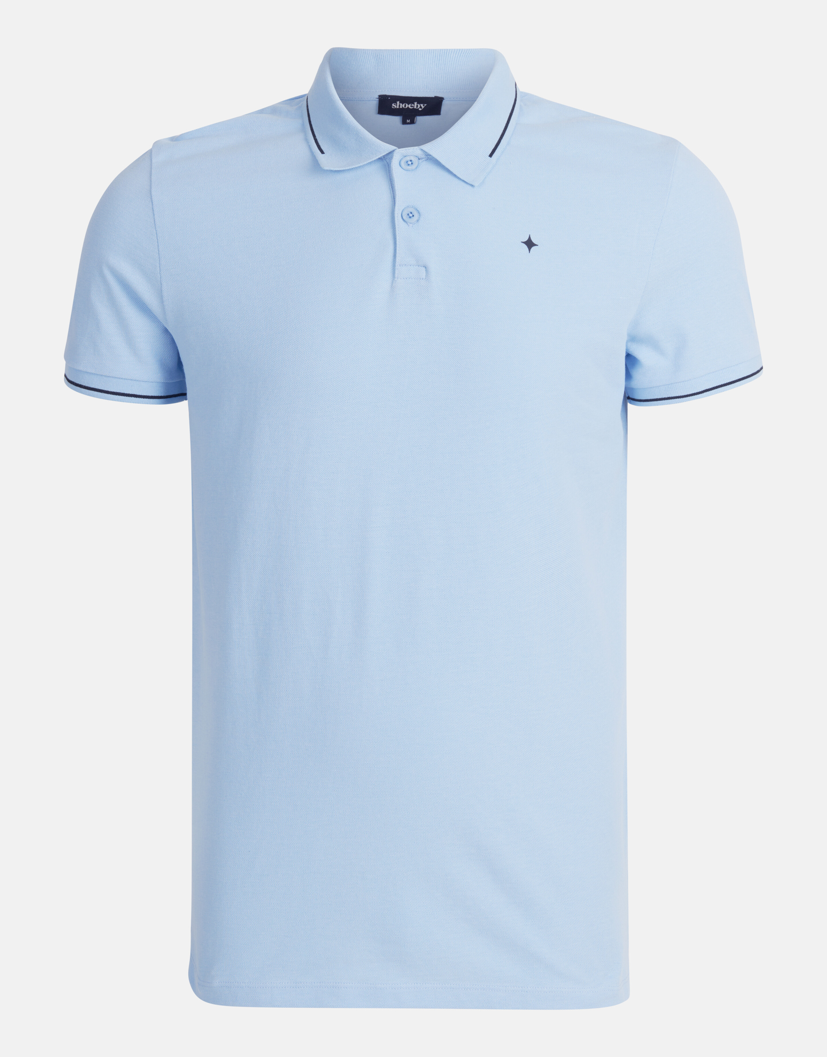 Basis Polo Lichtblauw SHOEBY MEN