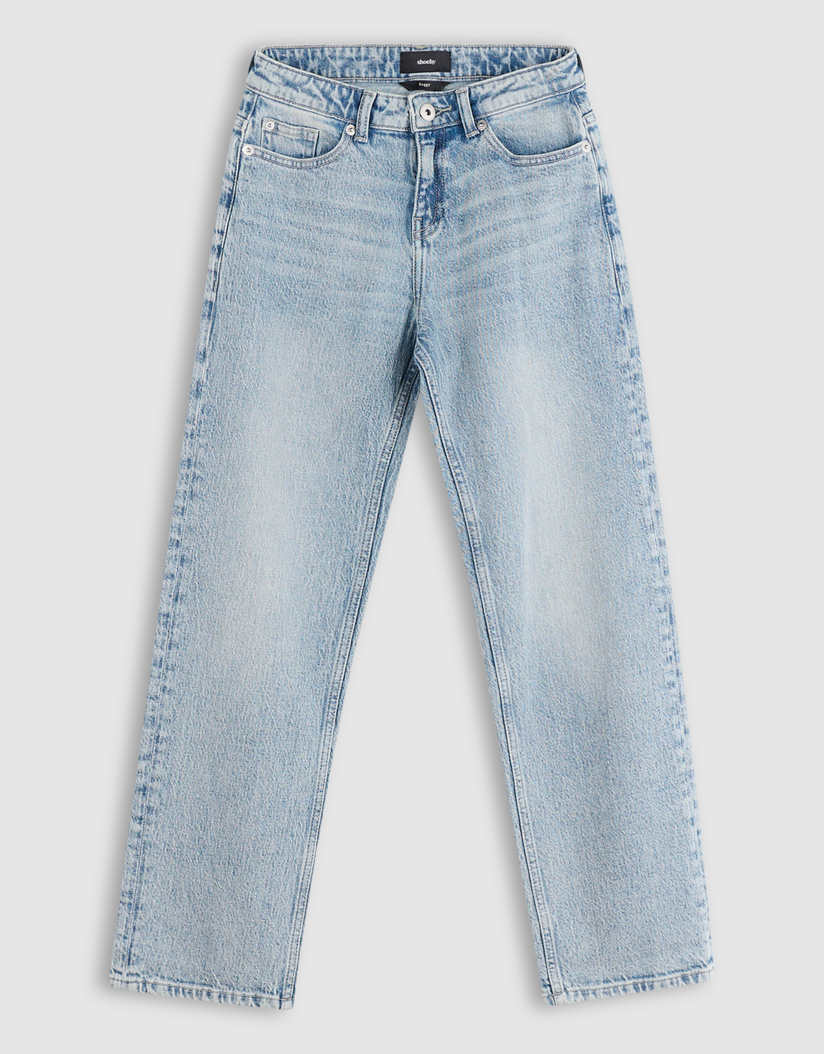 Baggy Fit Jeans Lichtblauw SHOEBY BOYS