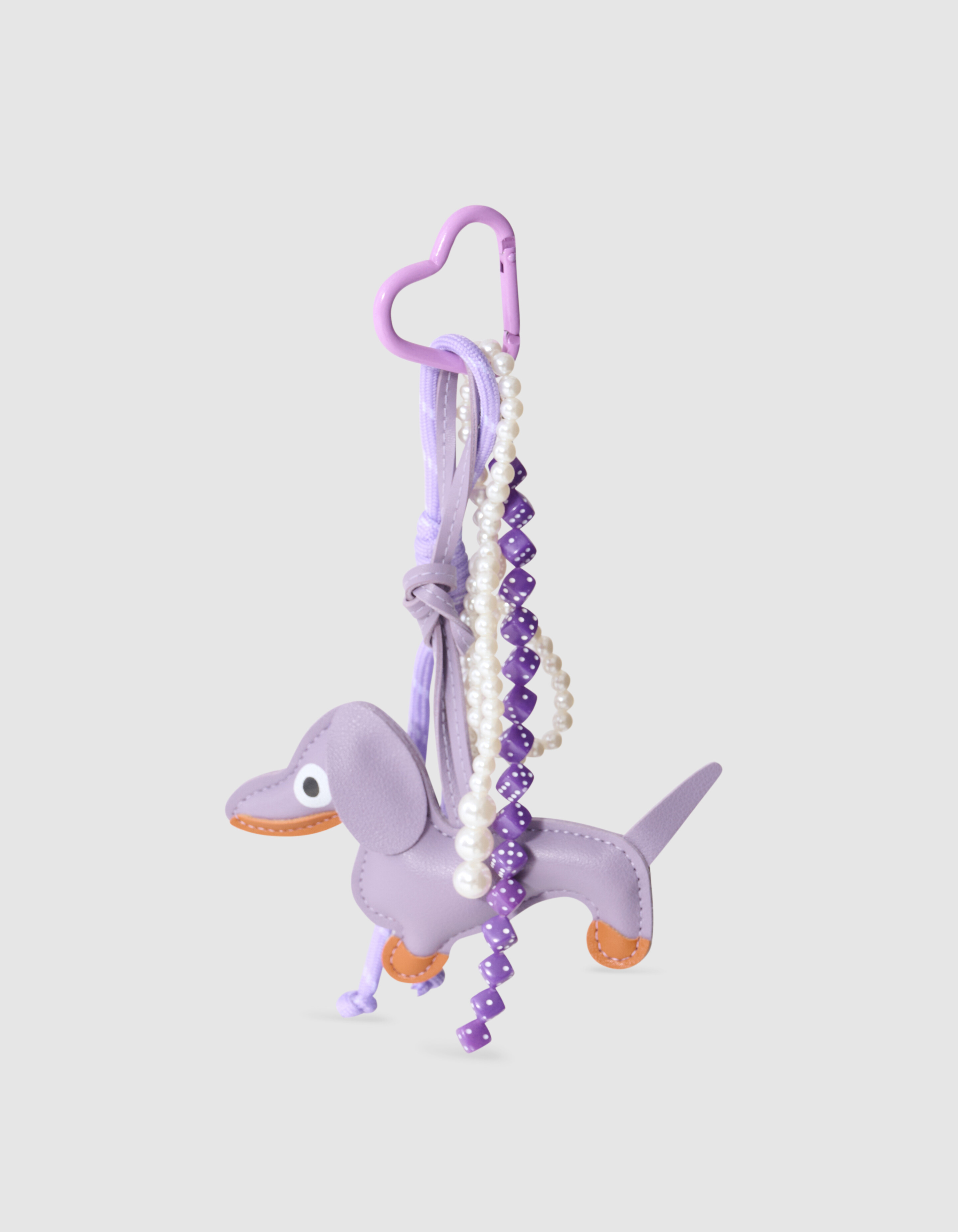 Fun Dog Sleutelhanger Paars SHOEBY ACCESSOIRES