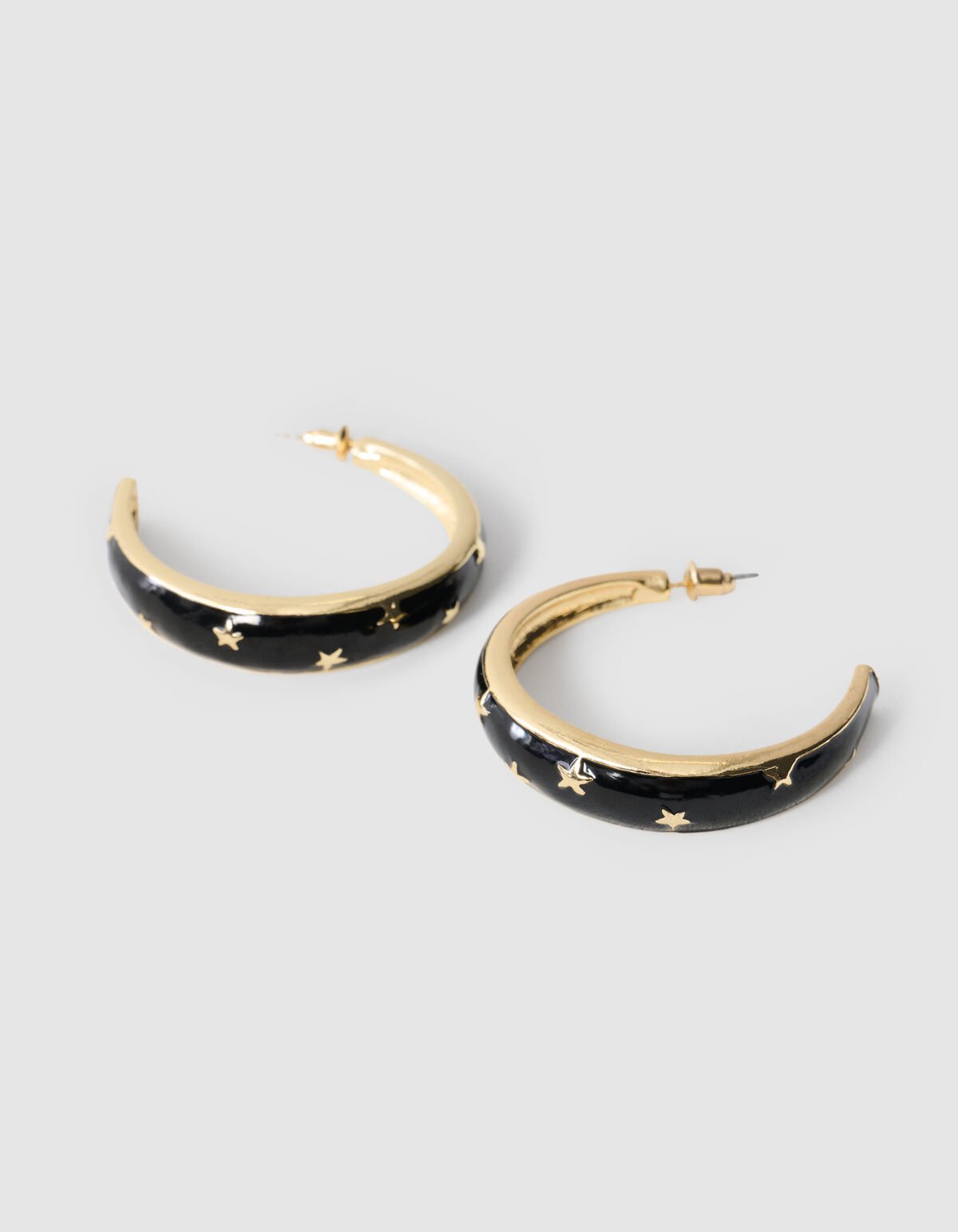 Star Hoop Oorbellen Goud SHOEBY ACCESSOIRES