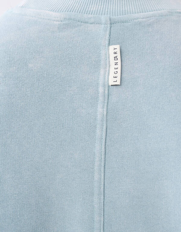 Basis Sweater Washed Lichtblauw SHOEBY MEN
