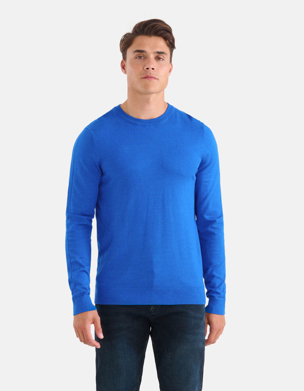 Crewneck Trui Blauw SHOEBY MEN