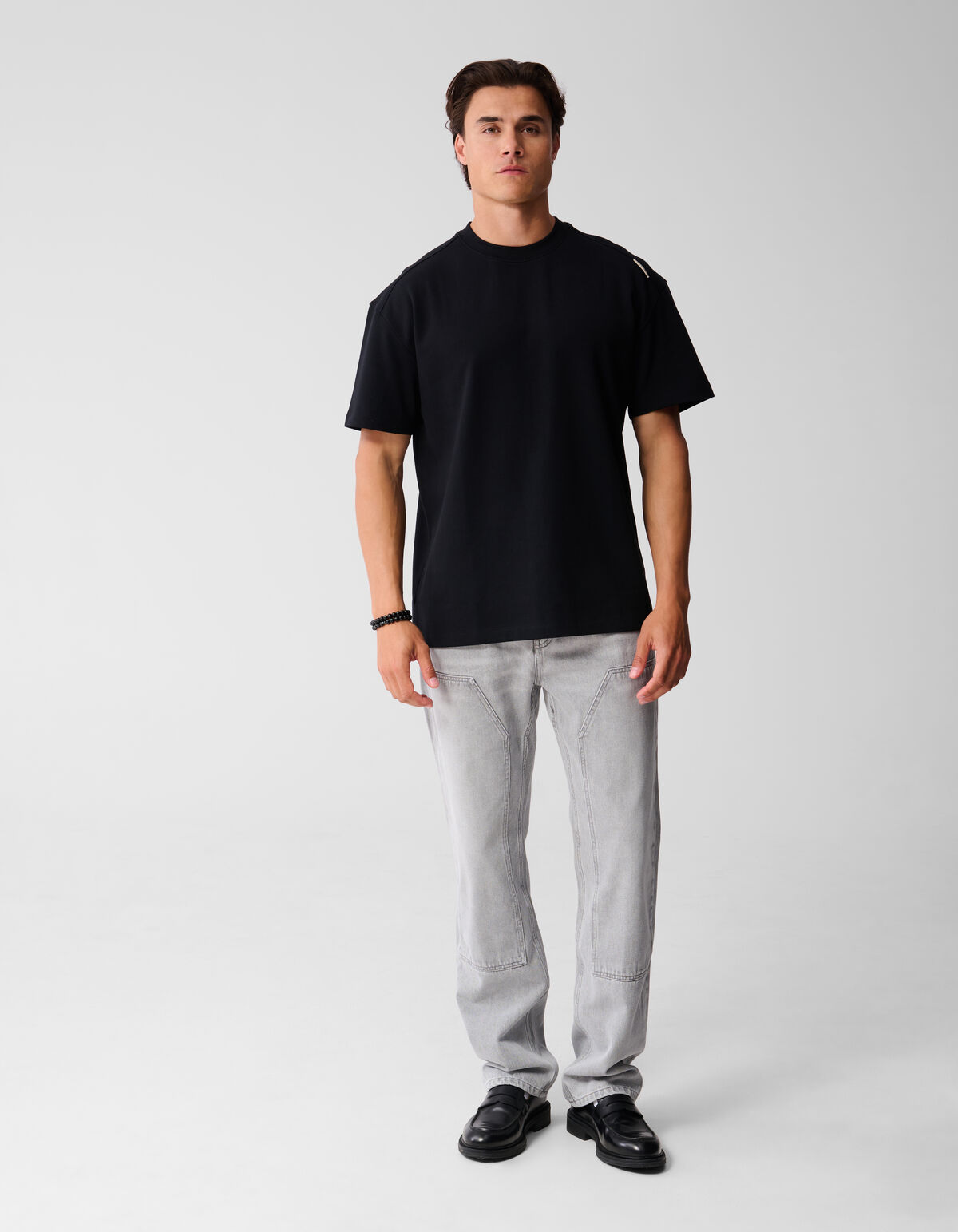Label T-shirt Zwart SHOEBY MEN