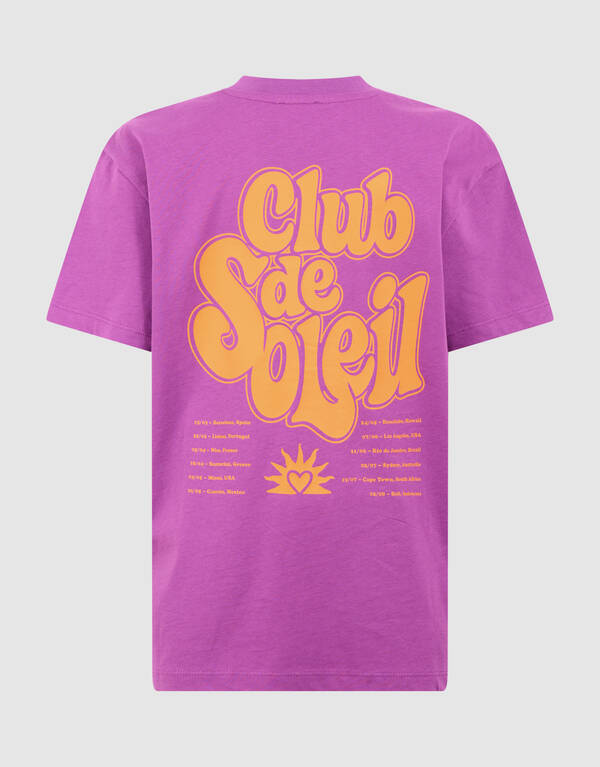Relaxed Fit Artwork T-shirt Paars SHOEBY GIRLS