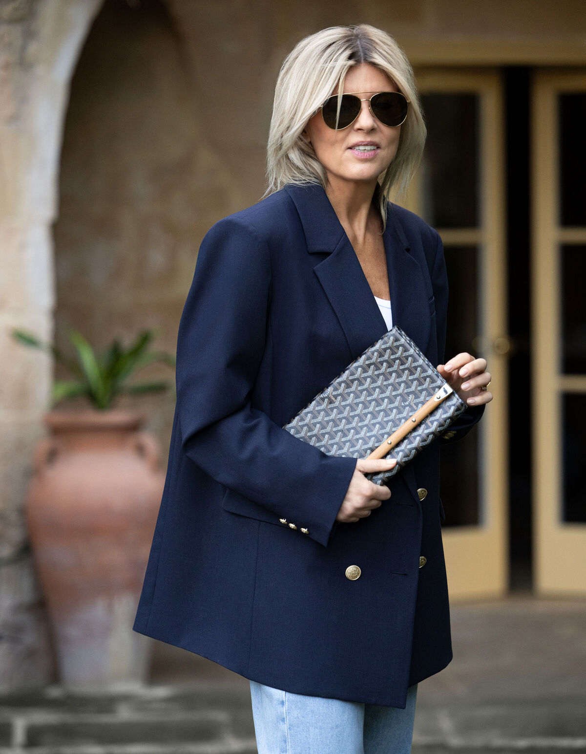 Relaxed Fit Blazer Donkerblauw By Lonneke SHOEBY WOMEN