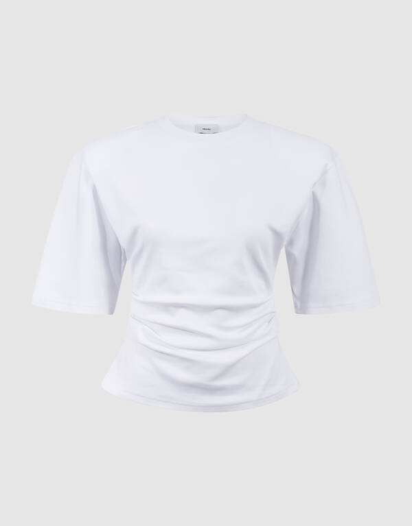 Waisted T-shirt Wit SHOEBY WOMEN