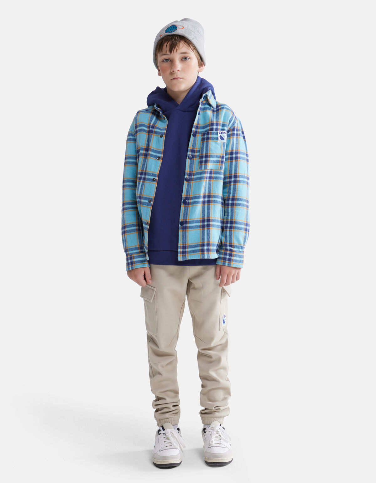 Geruit Overshirt By Dylan SHOEBY BOYS