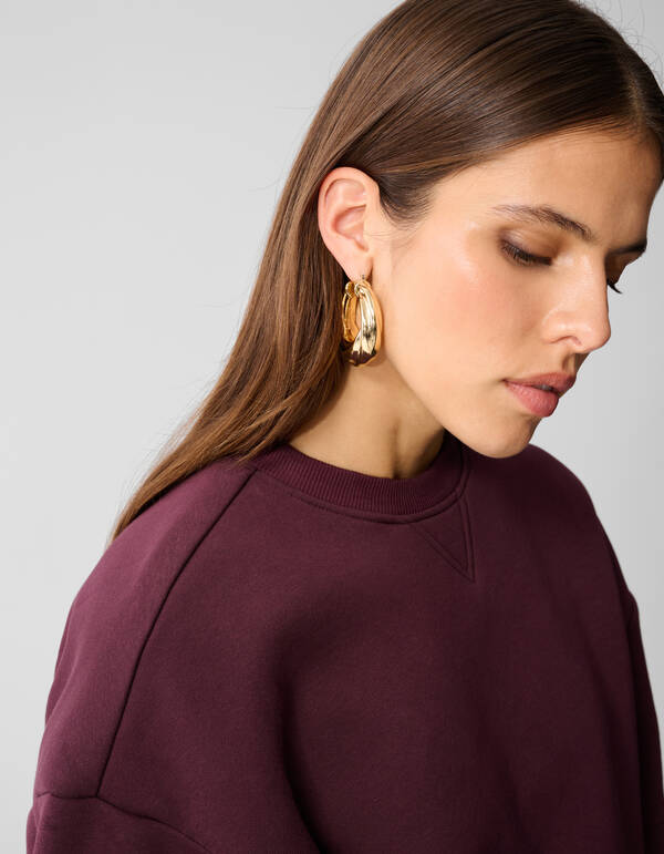 Twisted Hoop Oorbellen Goud SHOEBY ACCESSOIRES