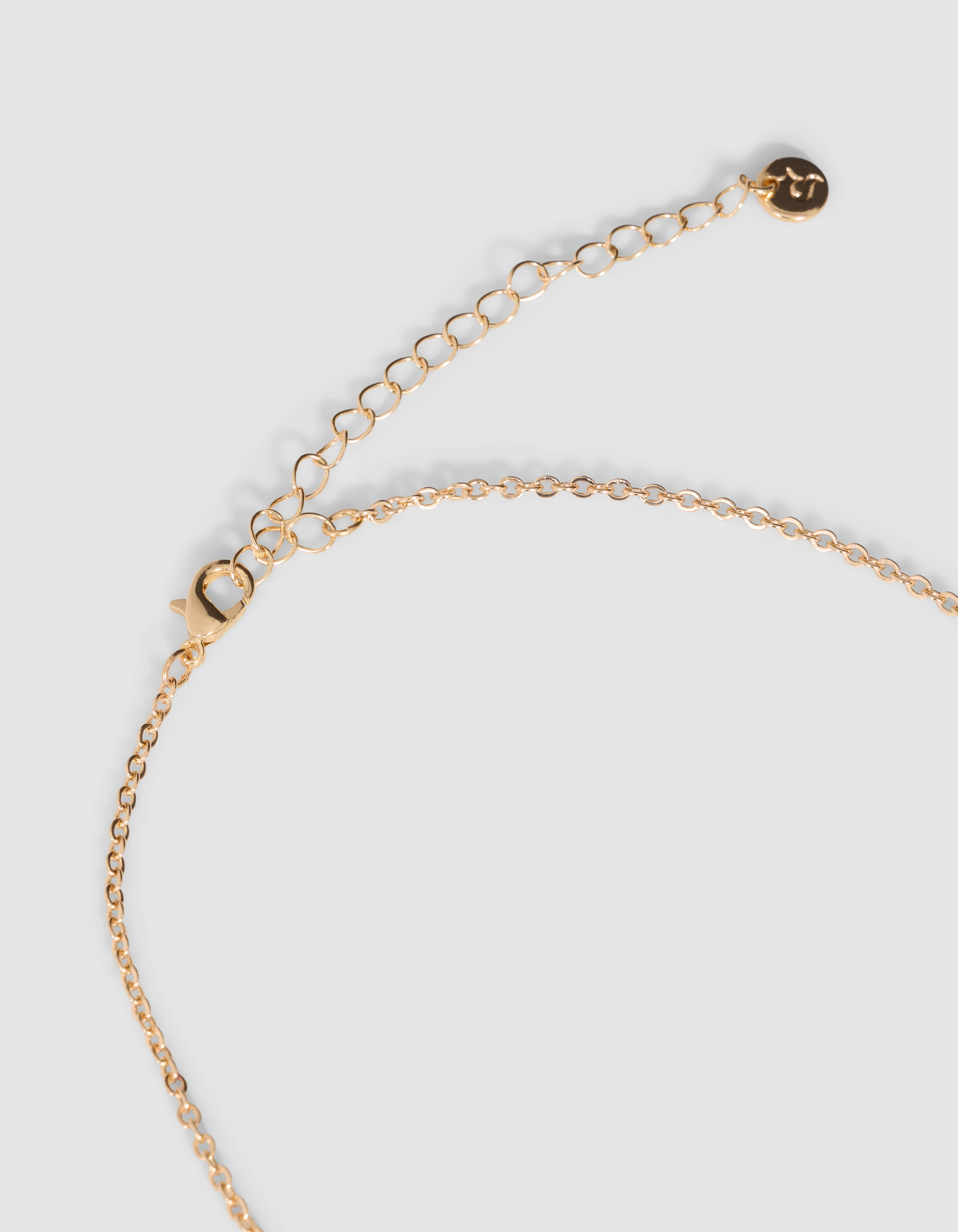 Palm Love Charm Ketting Goud SHOEBY ACCESSOIRES
