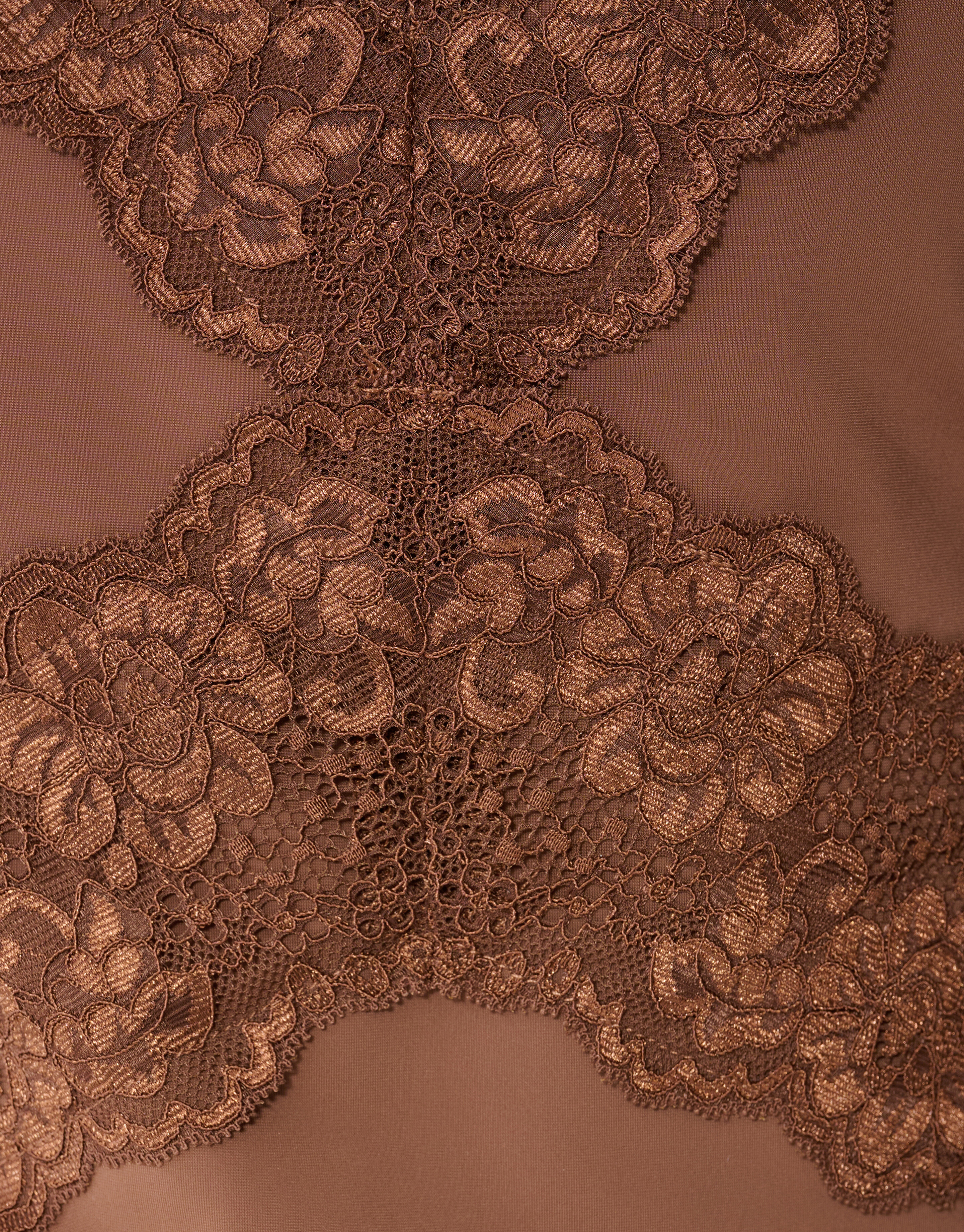 Kanten Singlet Top Bruin SHOEBY WOMEN