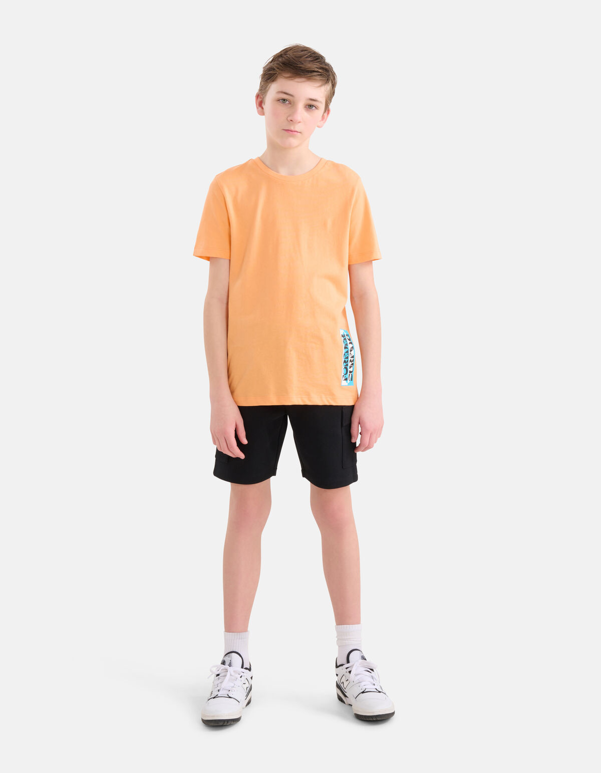 Artwork T-shirt Oranje SHOEBY BOYS