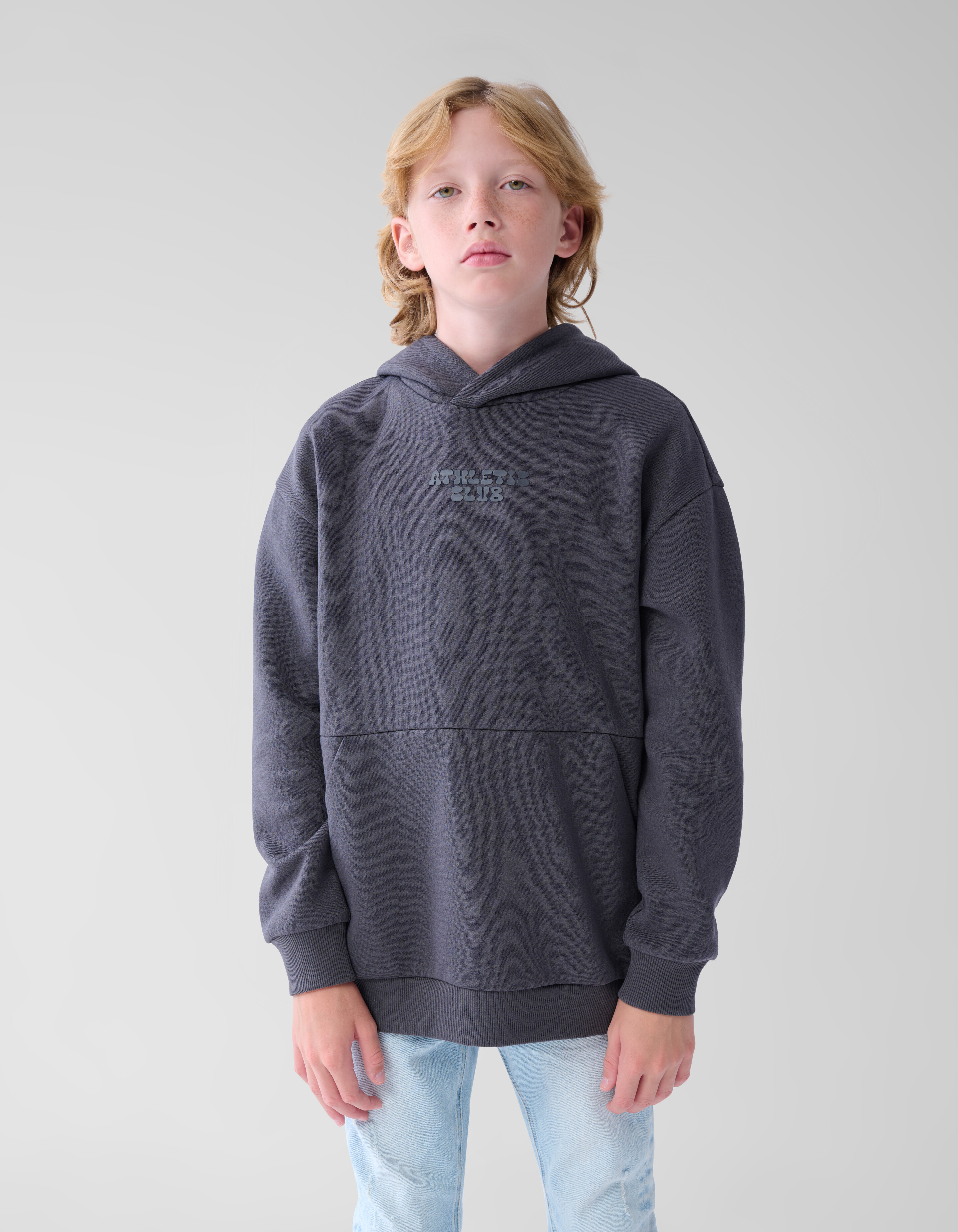 Artwork Hoodie Donkergrijs SHOEBY BOYS