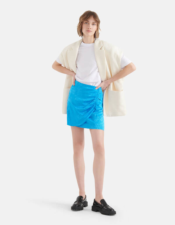 Oversized Gilet Gebroken Wit SHOEBY WOMEN