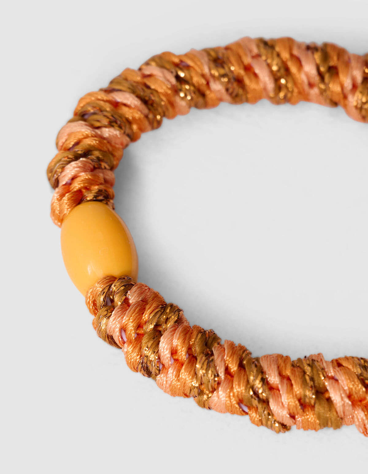 Lurex Haarelastiek Oranje SHOEBY ACCESSOIRES