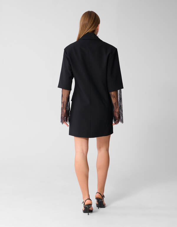 Kanten Blazer Jurk Zwart SHOEBY WOMEN