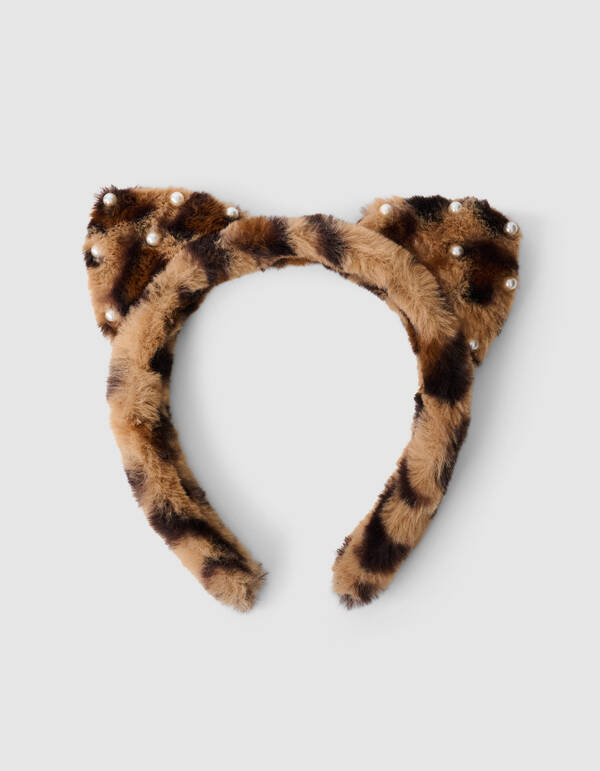 Cat Parel Haarband Bruin SHOEBY ACCESSOIRES