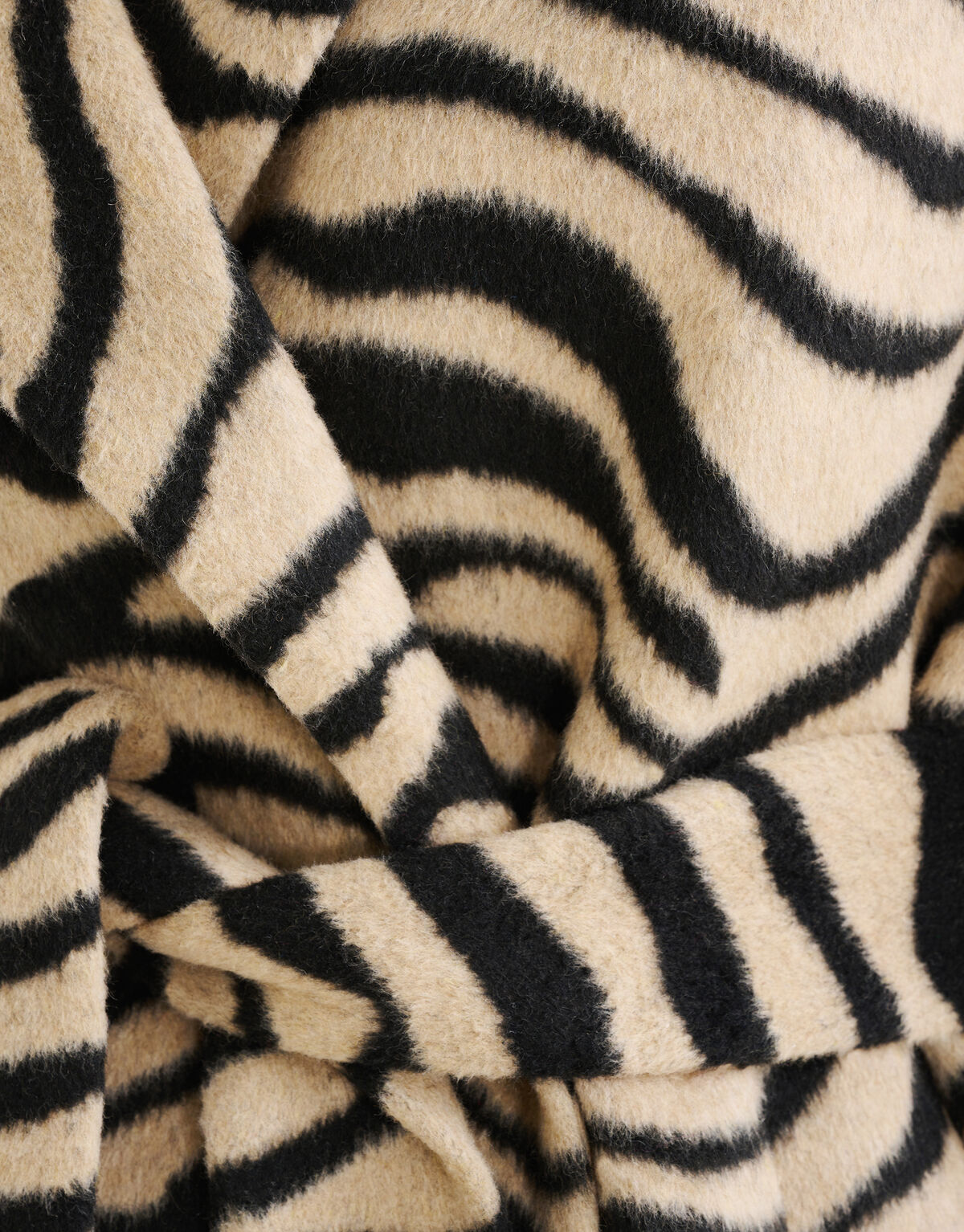 Zebra Jas Zwart/Beige SHOEBY WOMEN