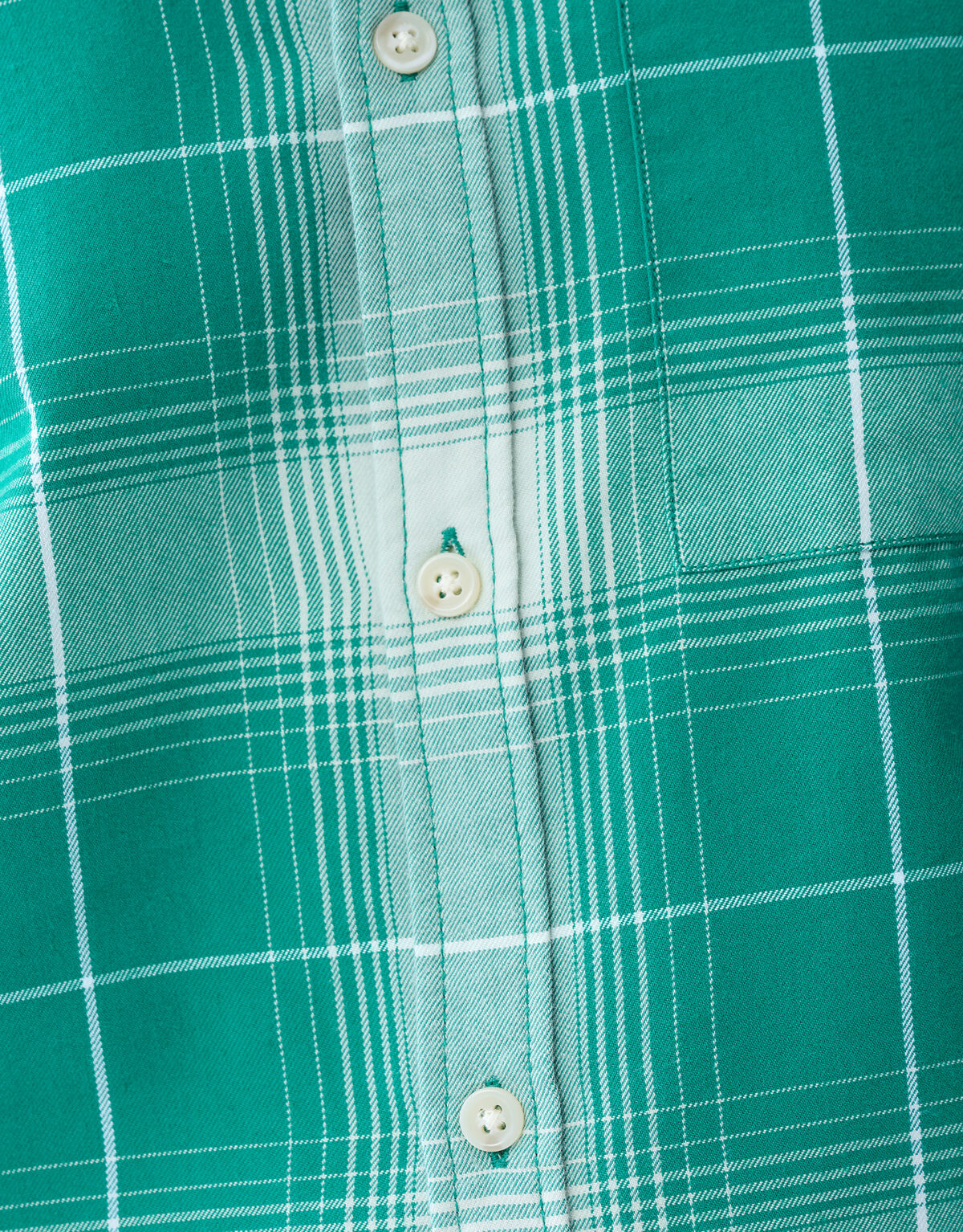 Flanel Ruiten Overhemd Groen SHOEBY MEN