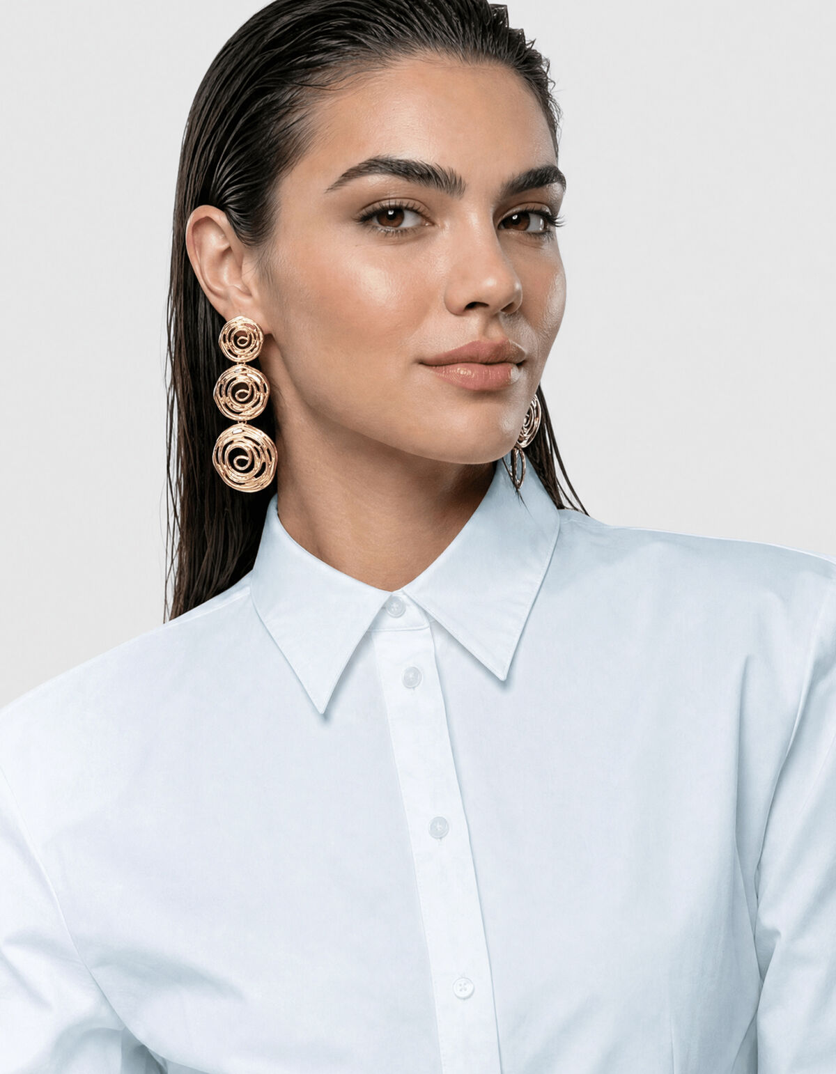 Peplum Blouse Wit SHOEBY WOMEN