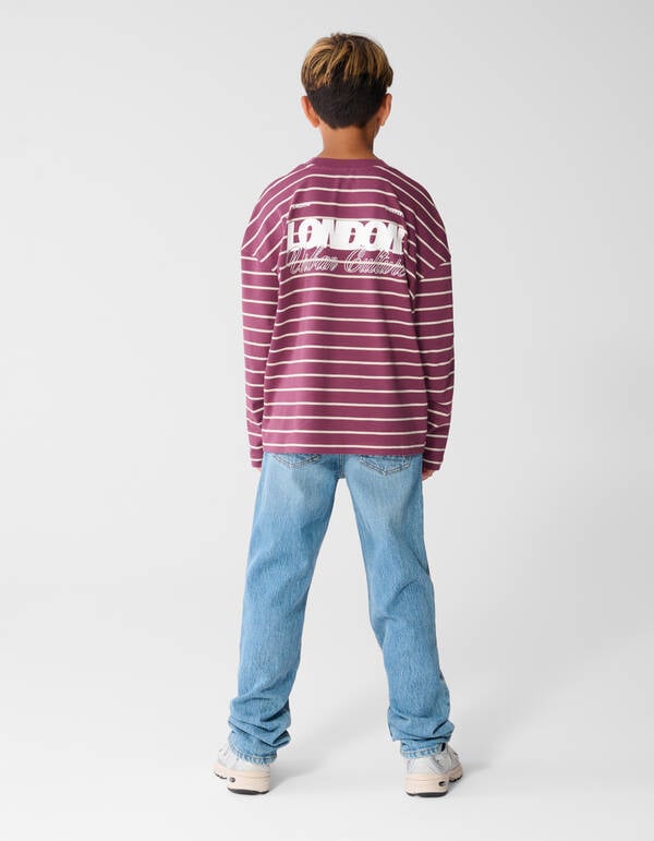 Straight Fit Jeans Blauw SHOEBY BOYS