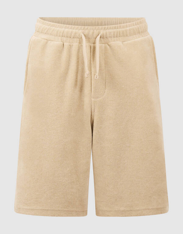 Towelling Relaxed Fit Short Beige SHOEBY BOYS
