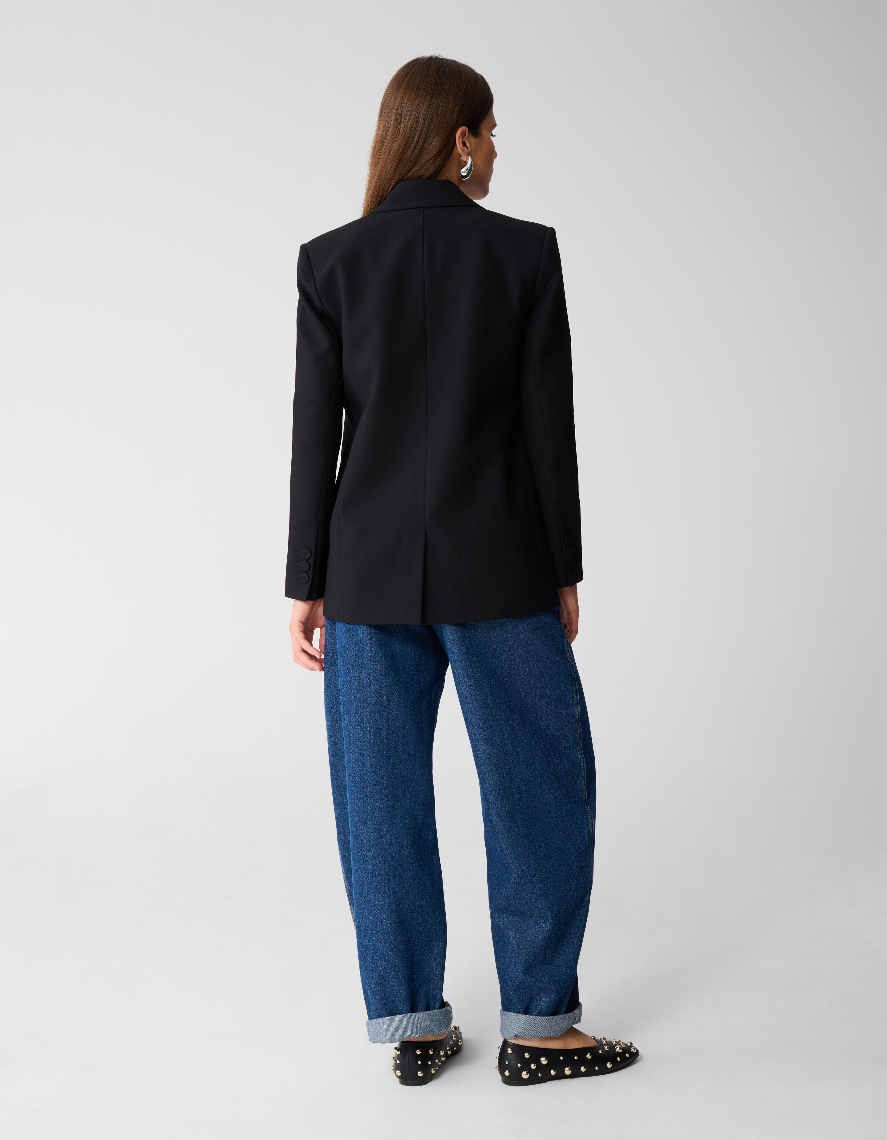 Flower Blazer Zwart By Mieke SHOEBY WOMEN