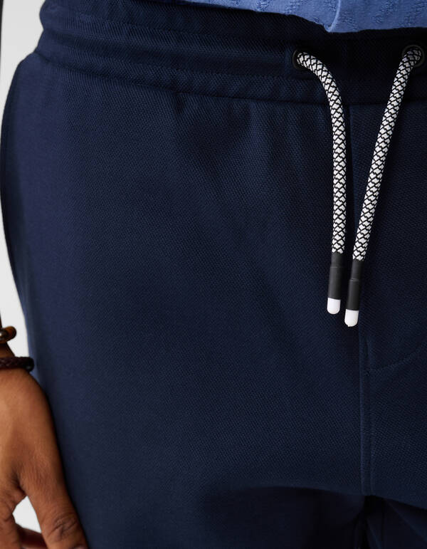 Pique Short Donkerblauw SHOEBY MEN