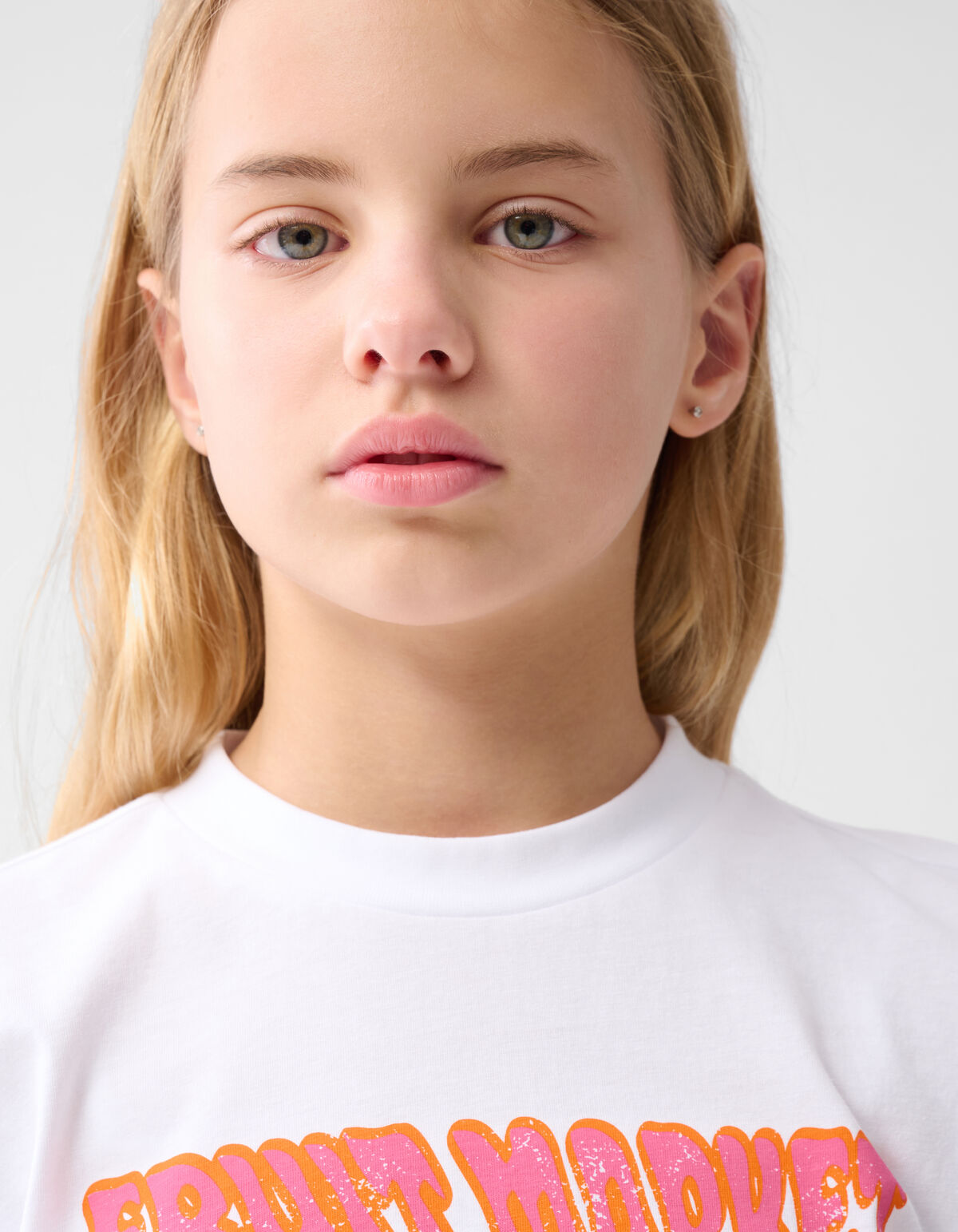 Artwork T-shirt Wit SHOEBY GIRLS