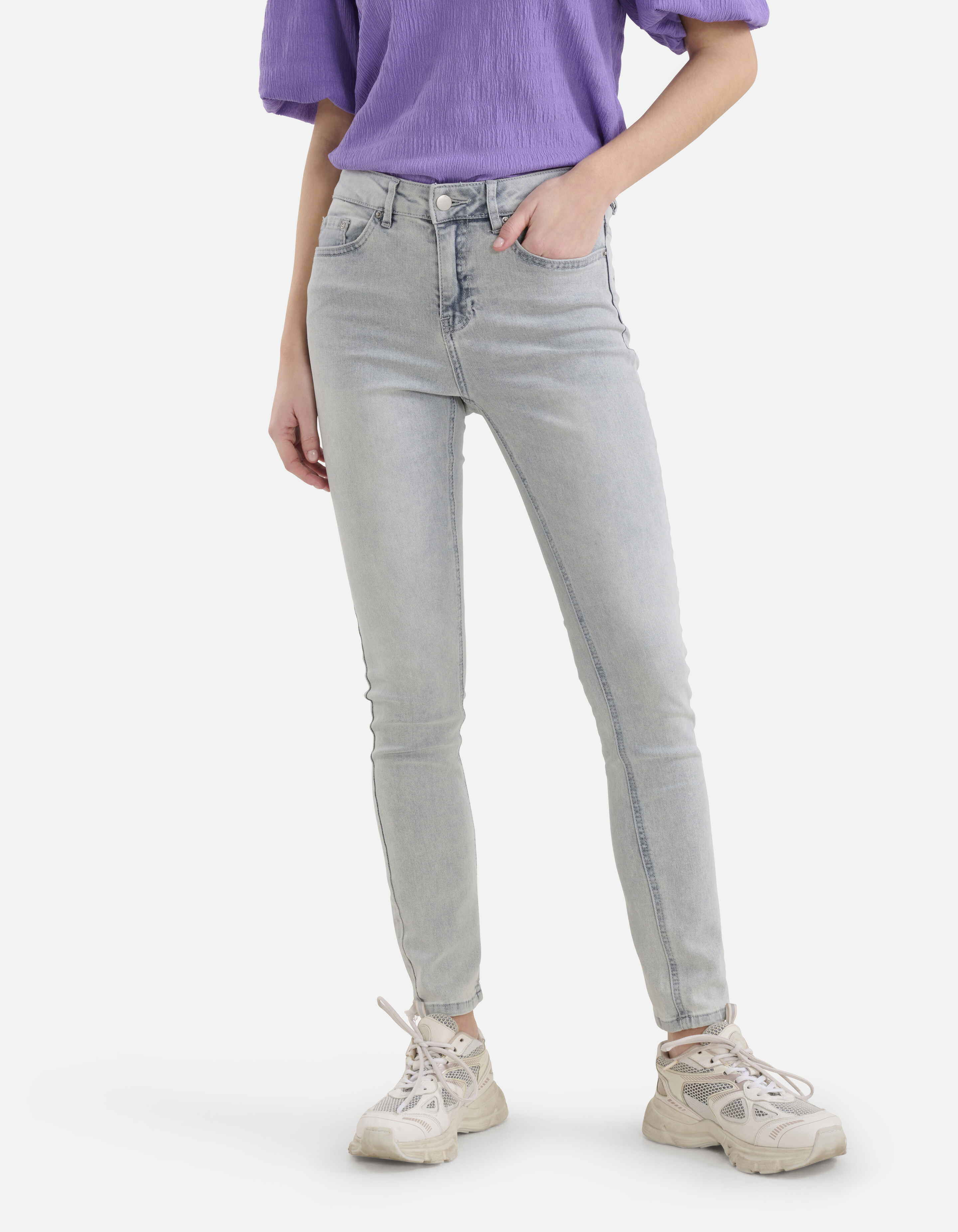Skinny Jeans Lichtgrijs L30 SHOEBY WOMEN
