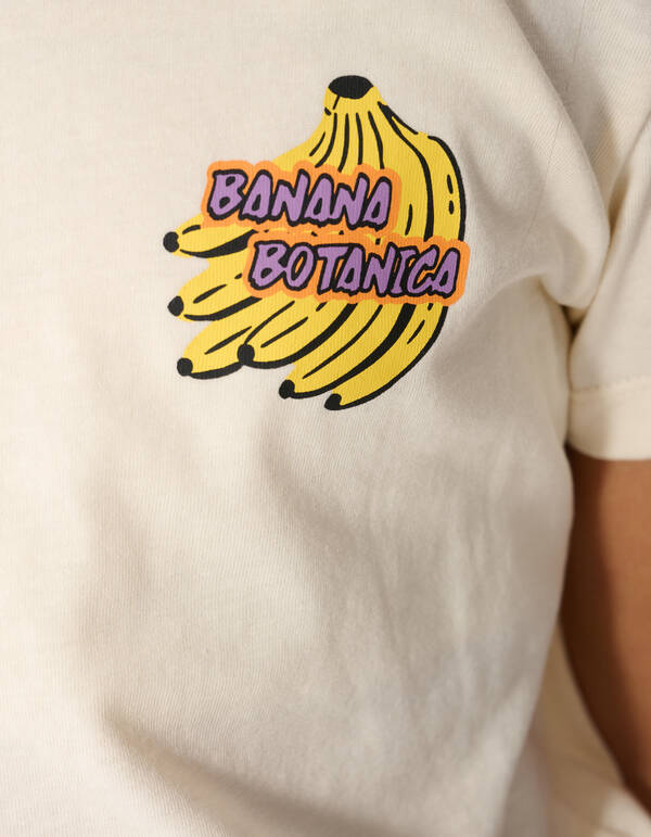 Botanica Artwork T-shirt Gebroken Wit SHOEBY GIRLS