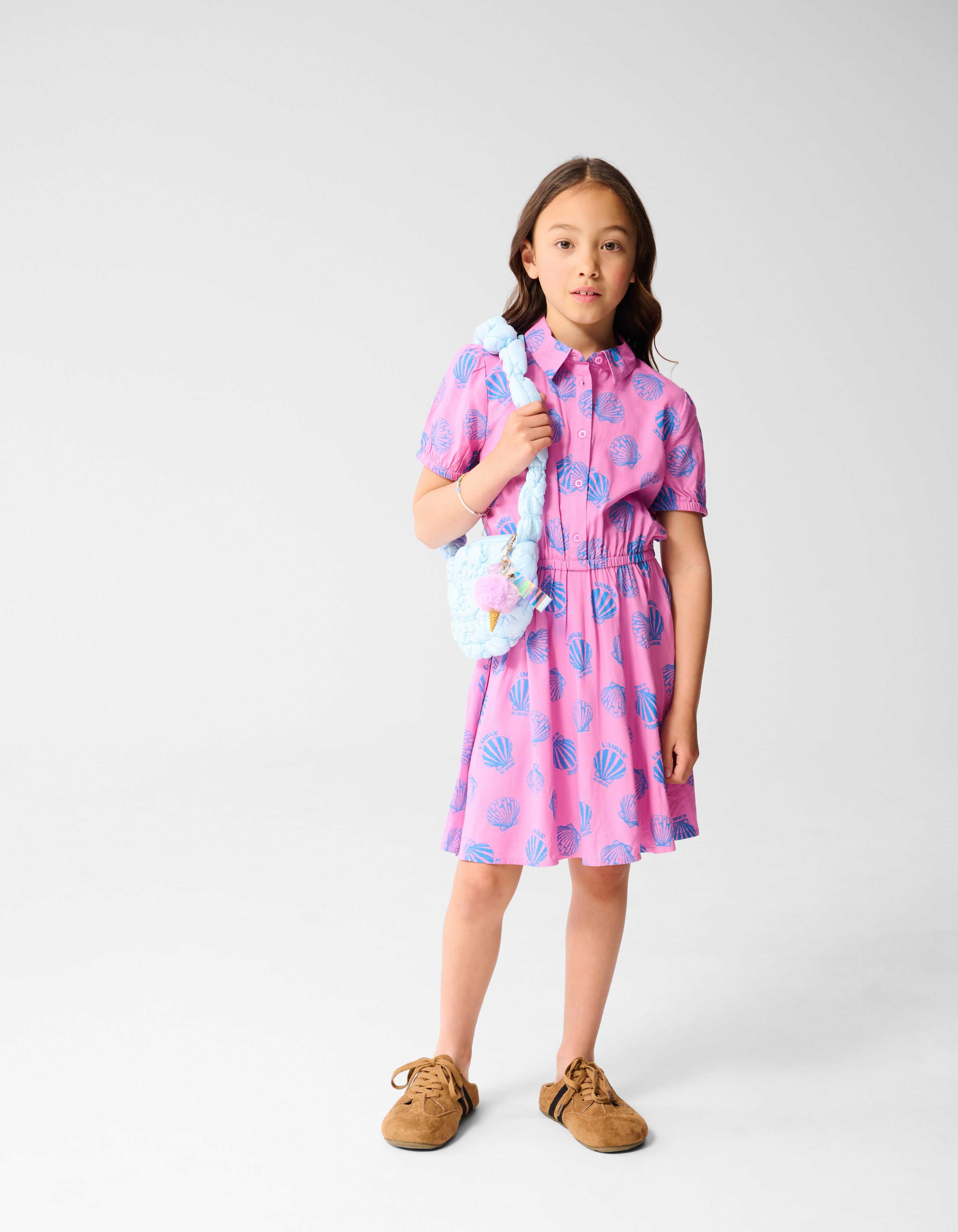 Schelpen Jurk Roze SHOEBY GIRLS