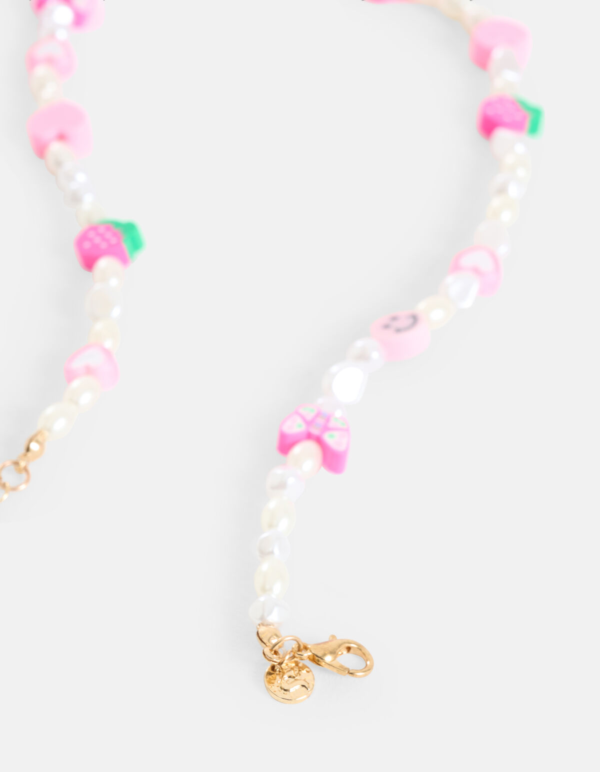 Beaded Ketting Roze SHOEBY ACCESSOIRES