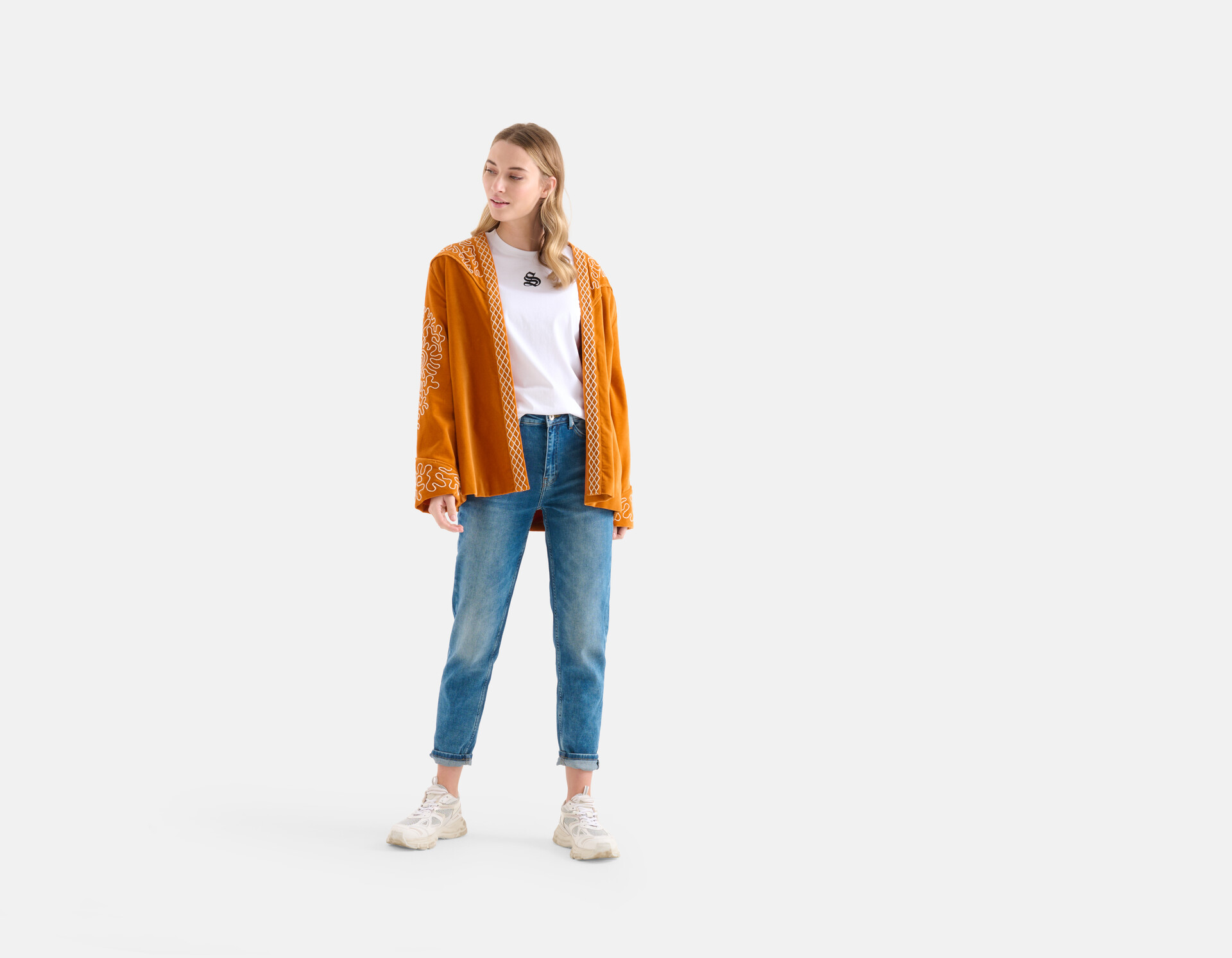 Tapered Fit Jeans Donkerblauw L29 SHOEBY WOMEN