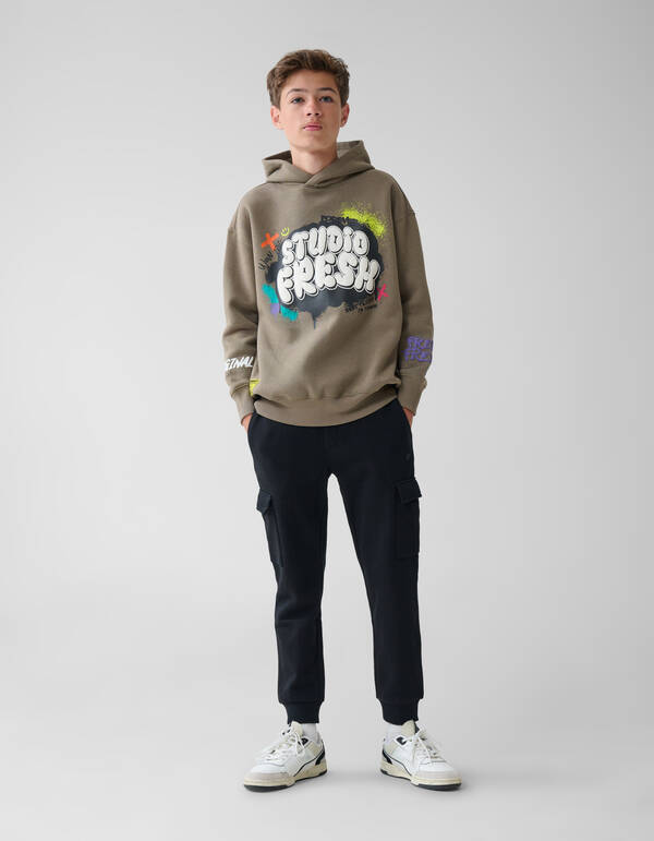 Cargo Jogger Zwart SHOEBY BOYS