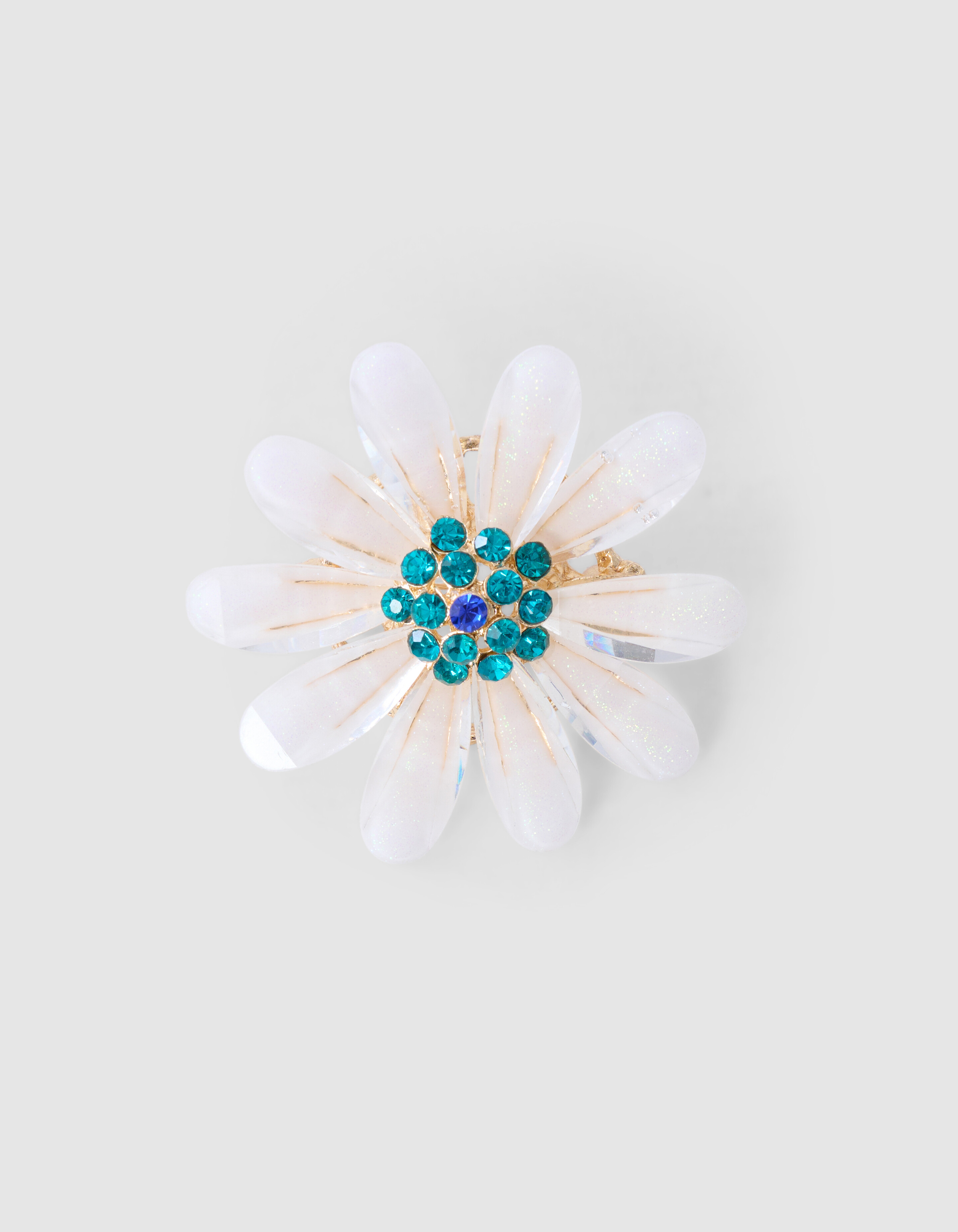 Broche Bloem Gebroken Wit SHOEBY ACCESSOIRES