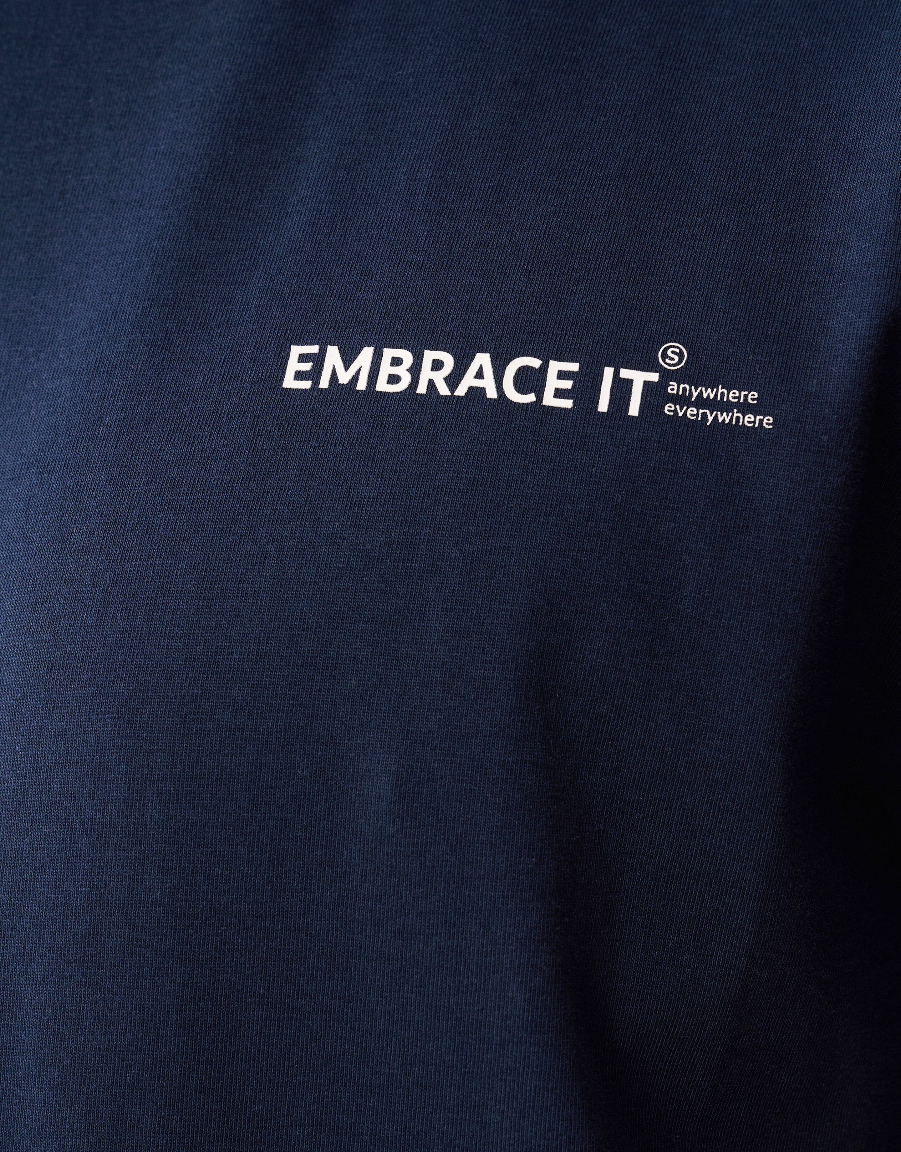 Embrace Artwork T-shirt Donkerblauw SHOEBY MEN