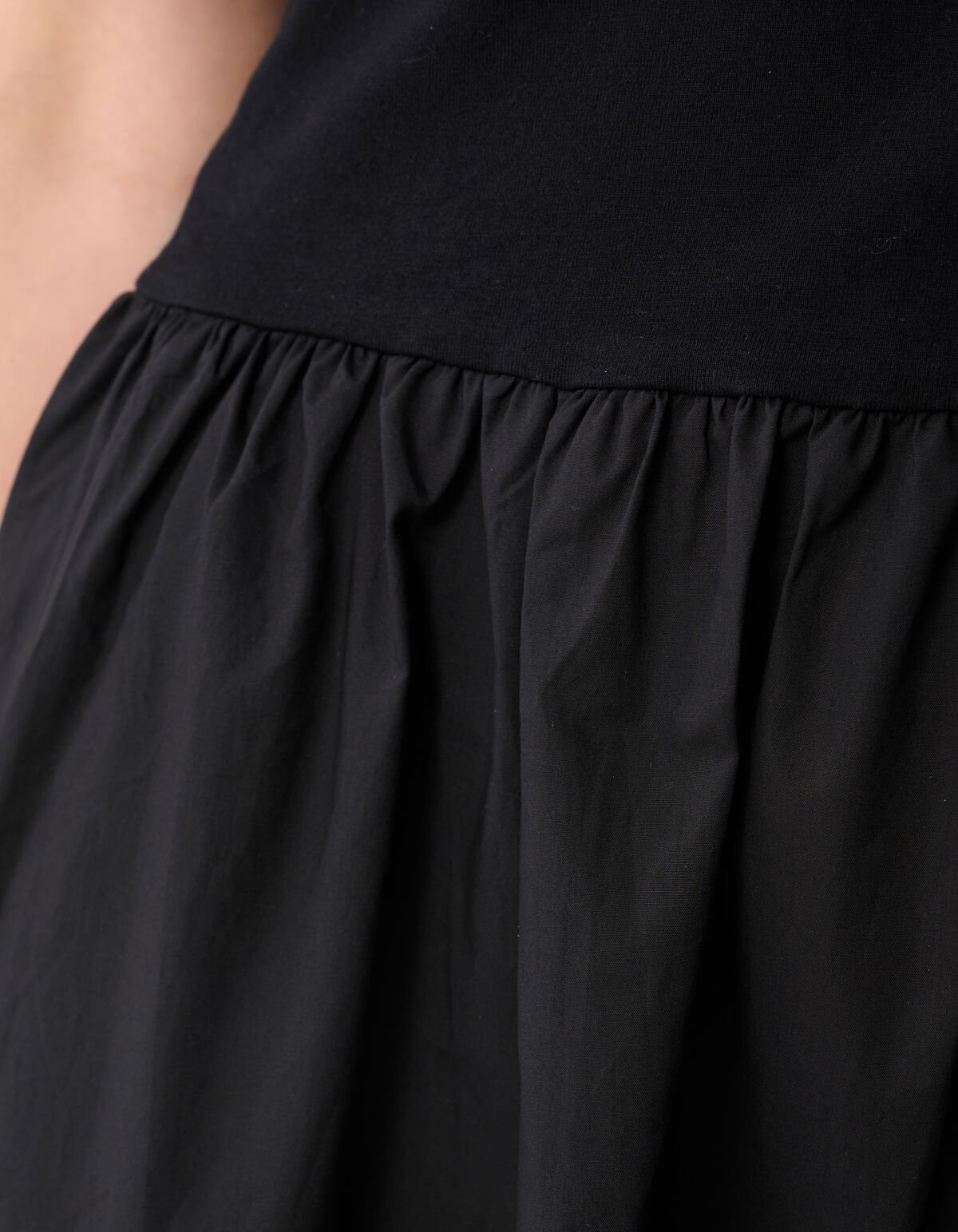 Mix Strapless Maxi Jurk Zwart SHOEBY WOMEN