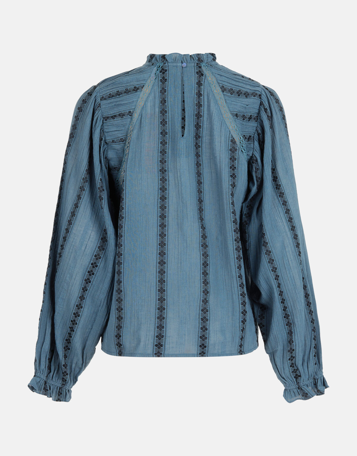 Kanten Top Petrol SHOEBY WOMEN