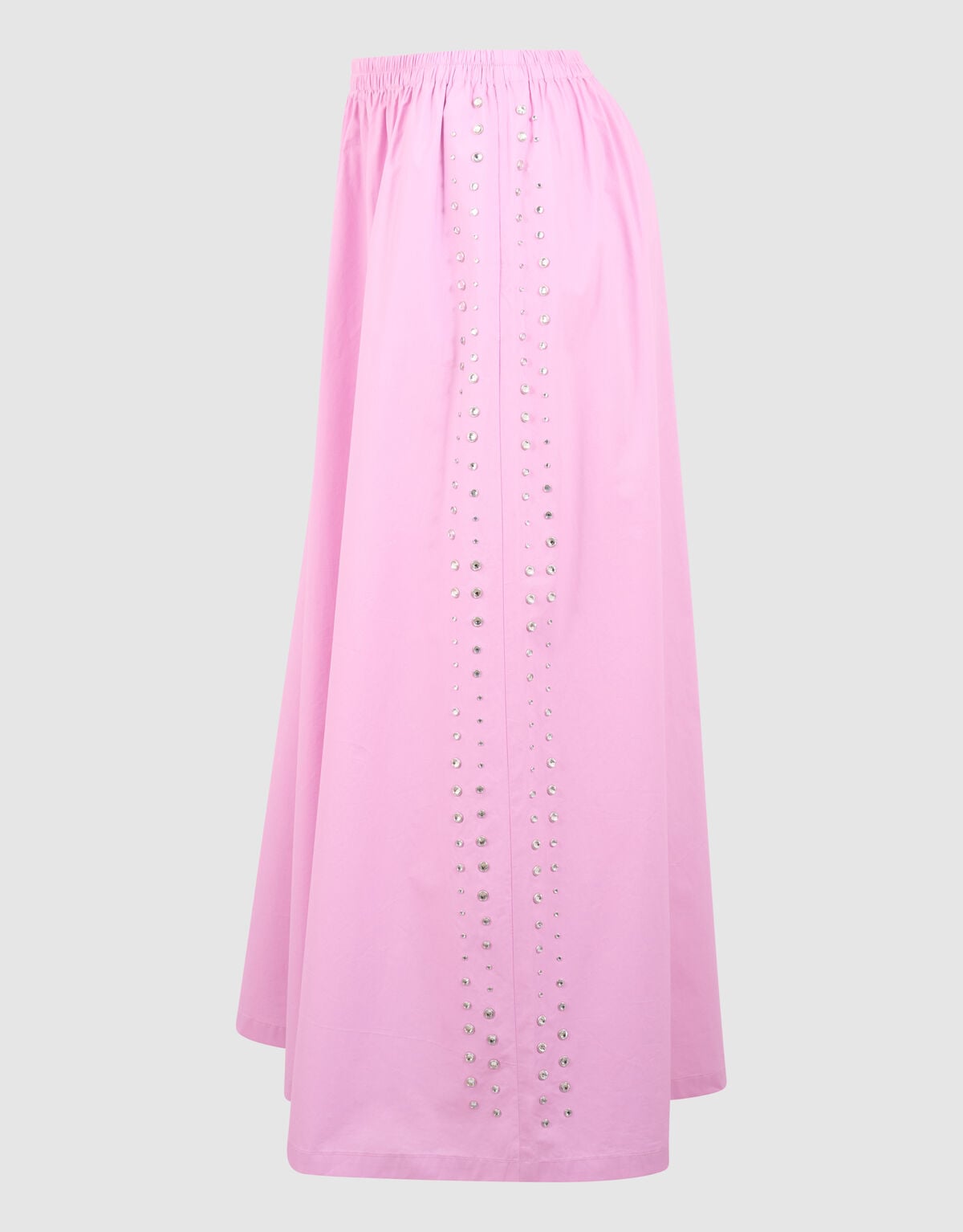 Poplin Studs Maxi Rok Roze SHOEBY WOMEN