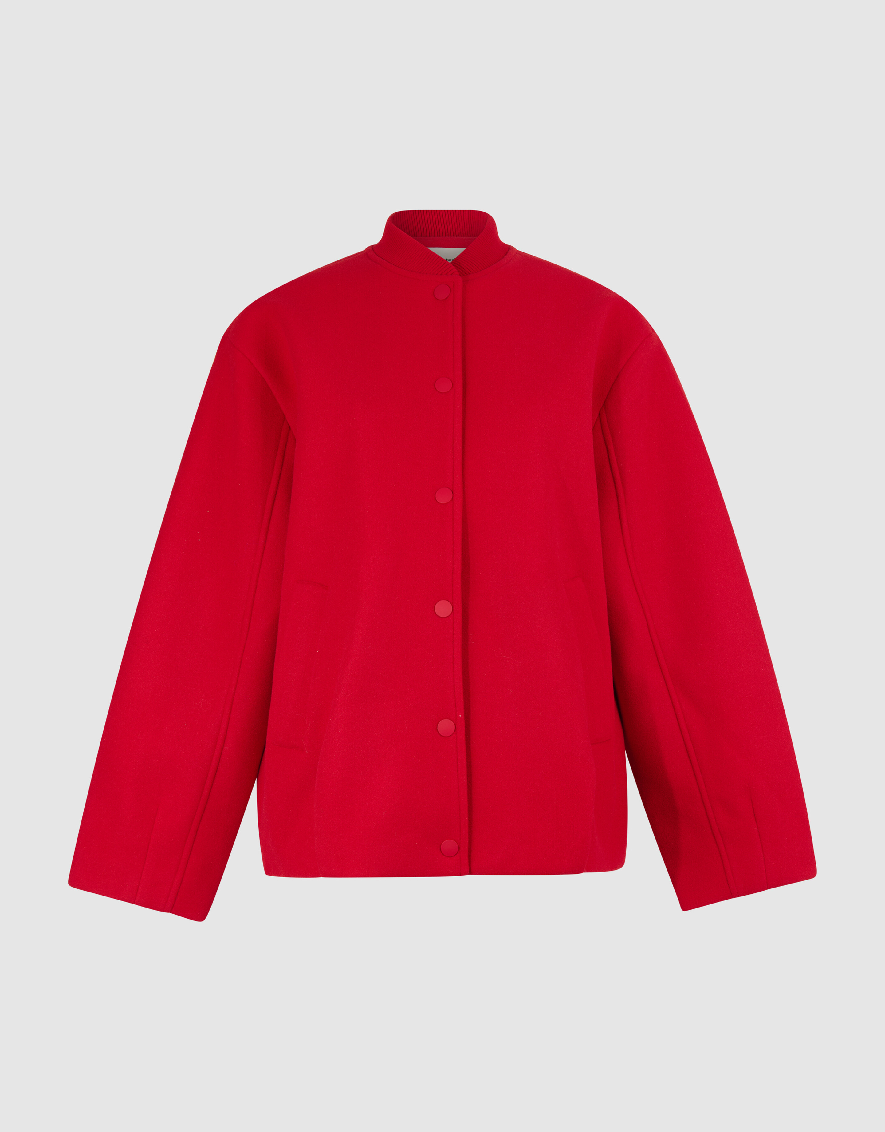 Sporty Oversized Bomber Rood SHOEBY WOMEN