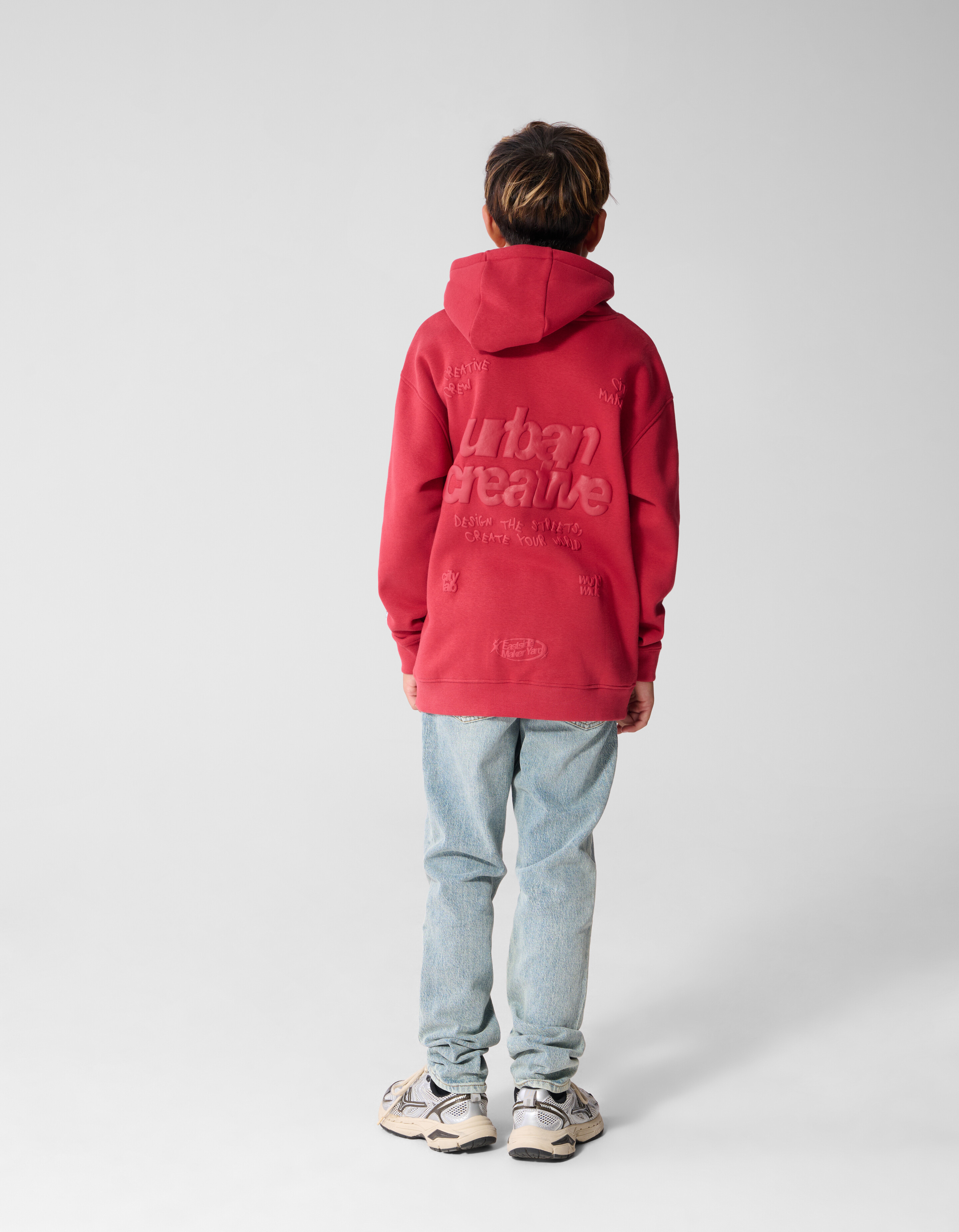 Creative Hoodie Rood SHOEBY BOYS