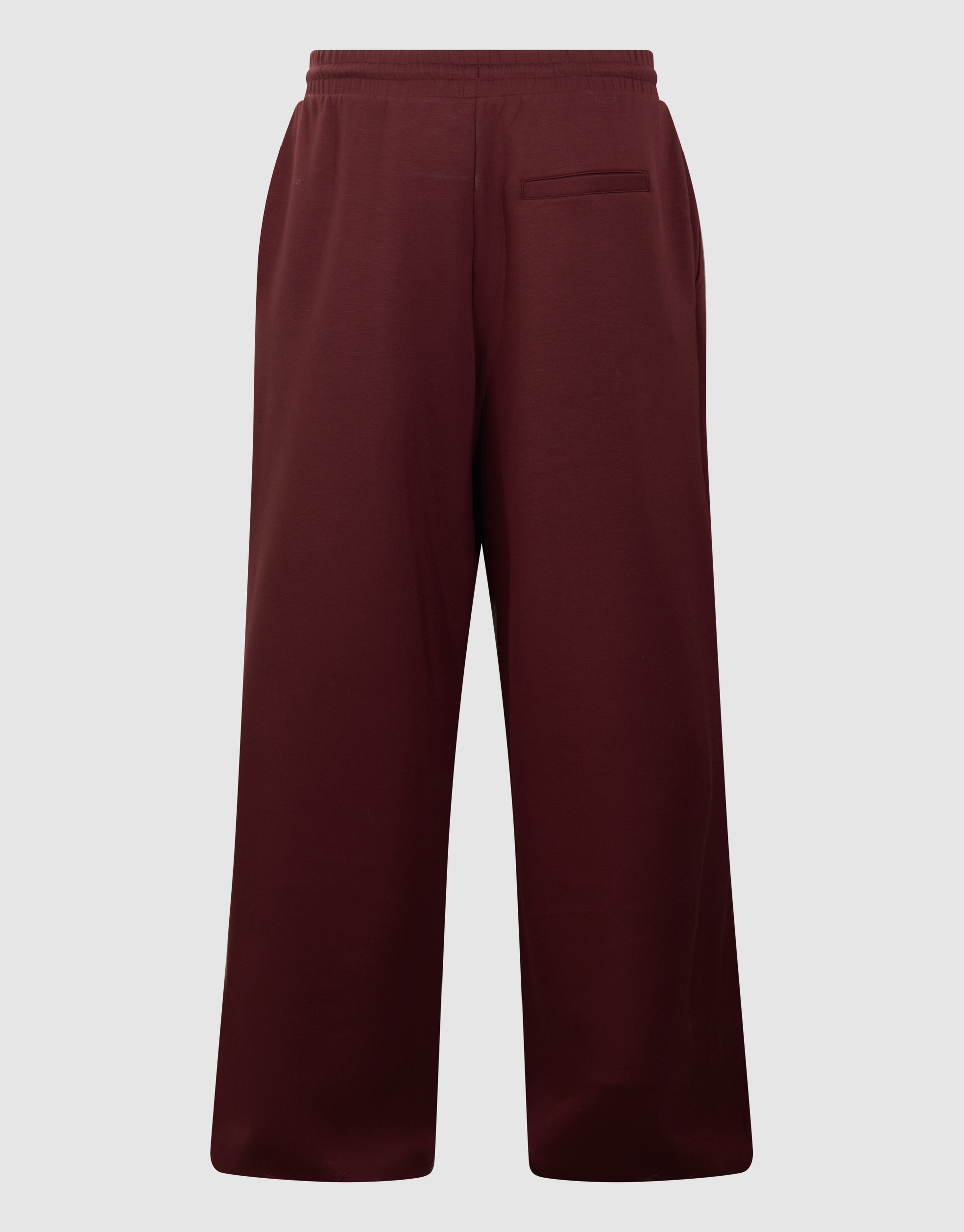 Stripe Jogger Wide leg Broek Donkerrood SHOEBY WOMEN