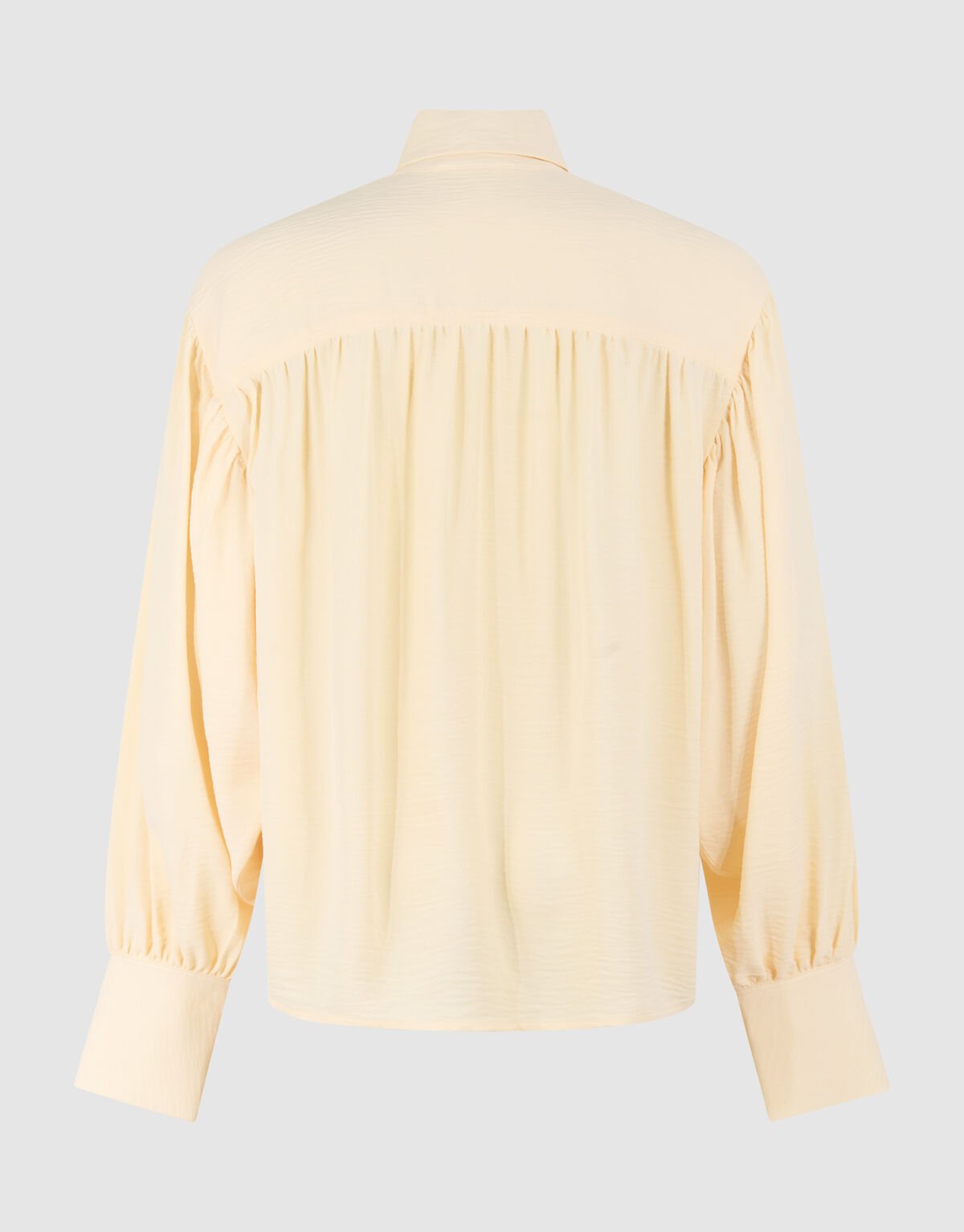 Oversized Twist Blouse Lichtgeel SHOEBY WOMEN