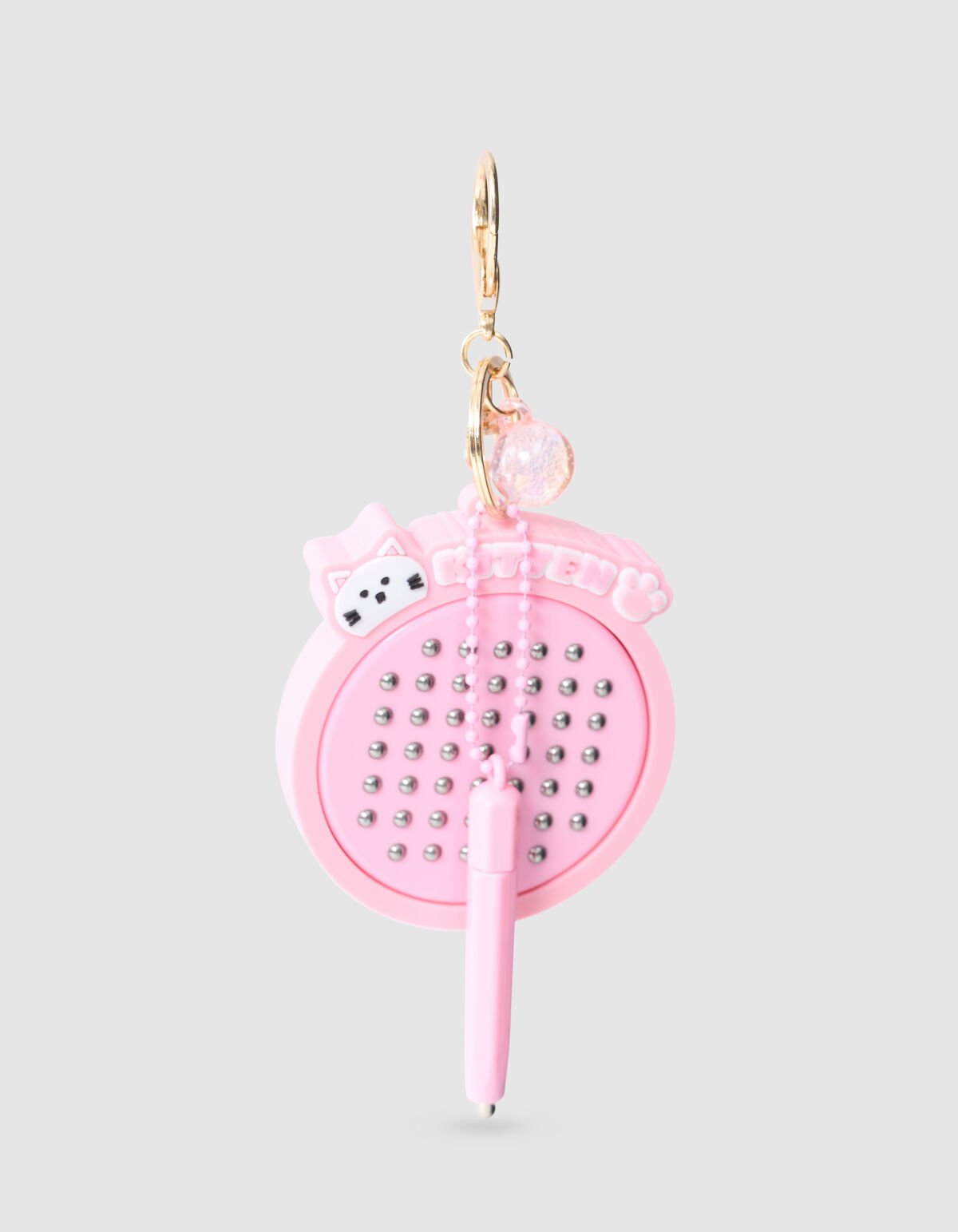 Kitten Game Sleutelhanger Lichtroze SHOEBY ACCESSOIRES