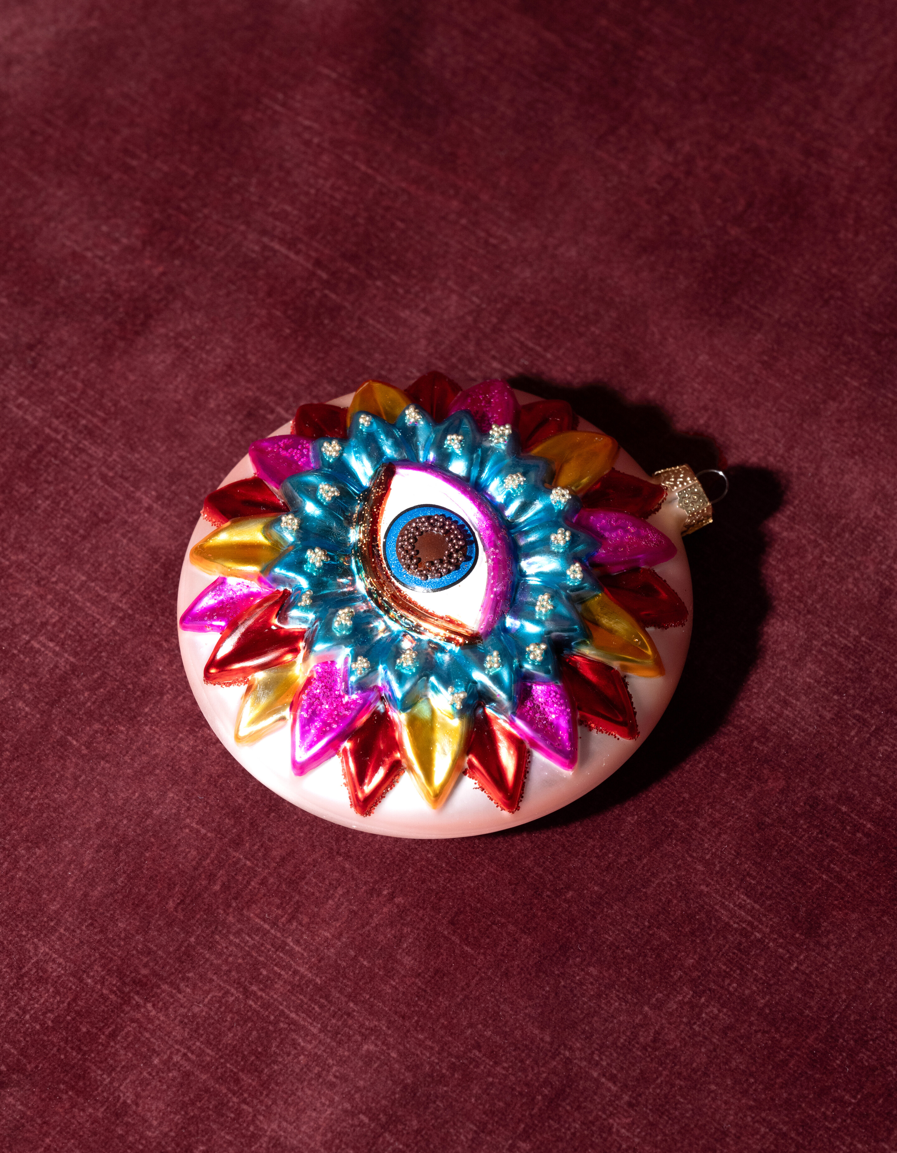 Flower Eye Kerstbal Multicolor By Fred SHOEBY ACCESSOIRES