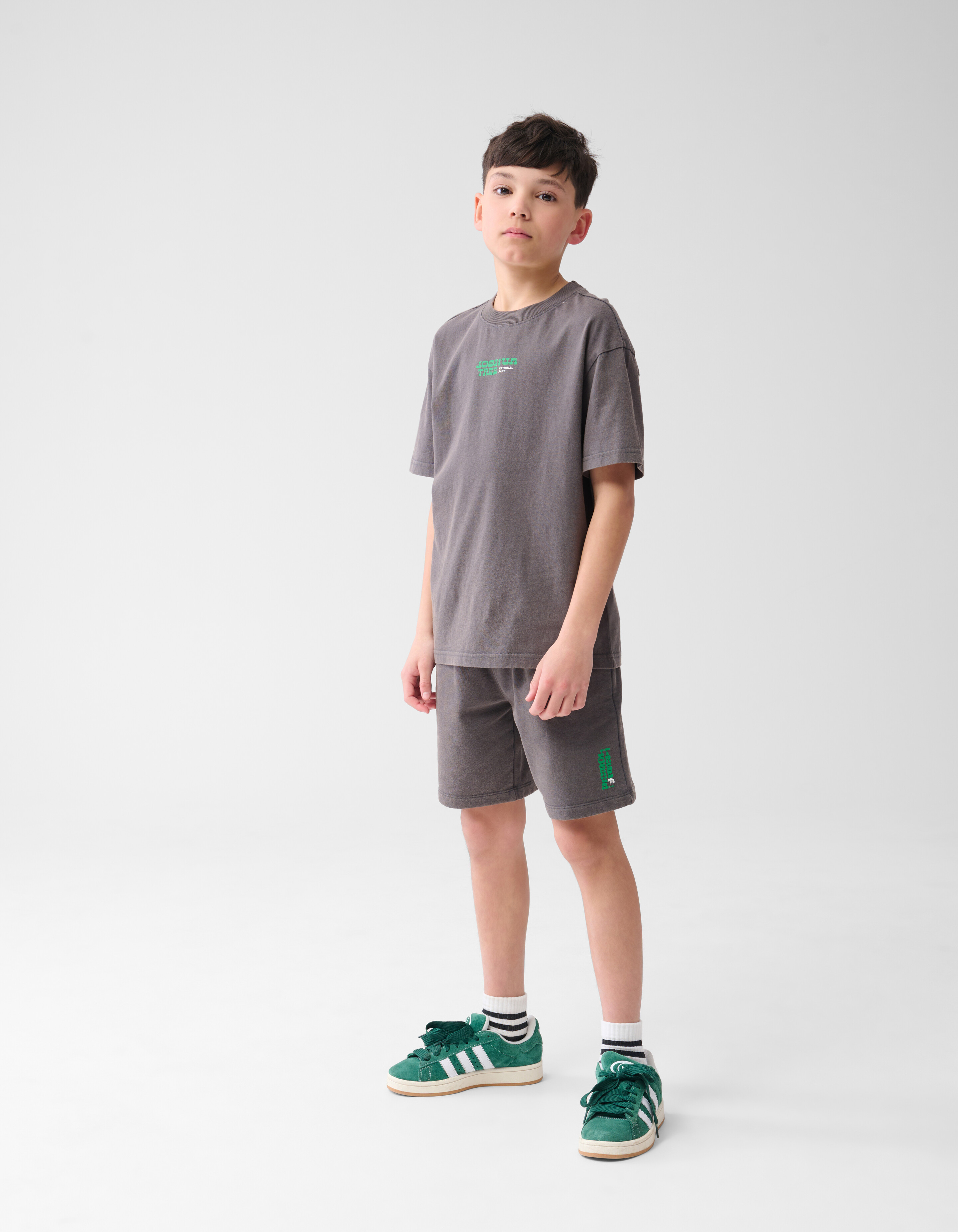 Park Artwork T-shirt Donkergrijs SHOEBY BOYS