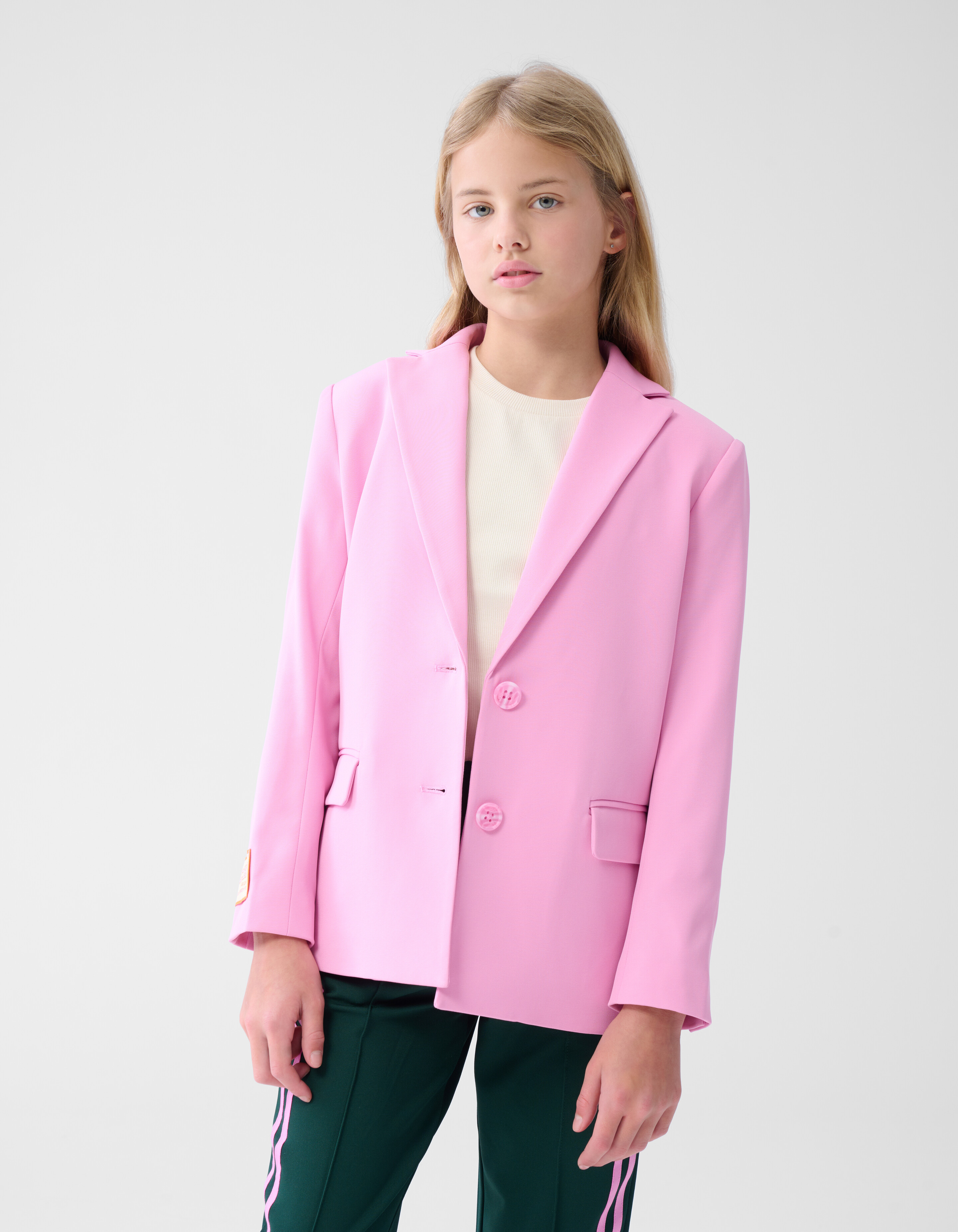 Varsity Blazer Lichtroze SHOEBY GIRLS