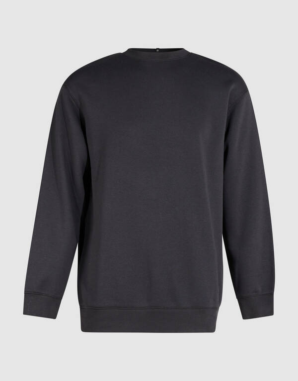 Crewneck Trui Donkergrijs SHOEBY MEN