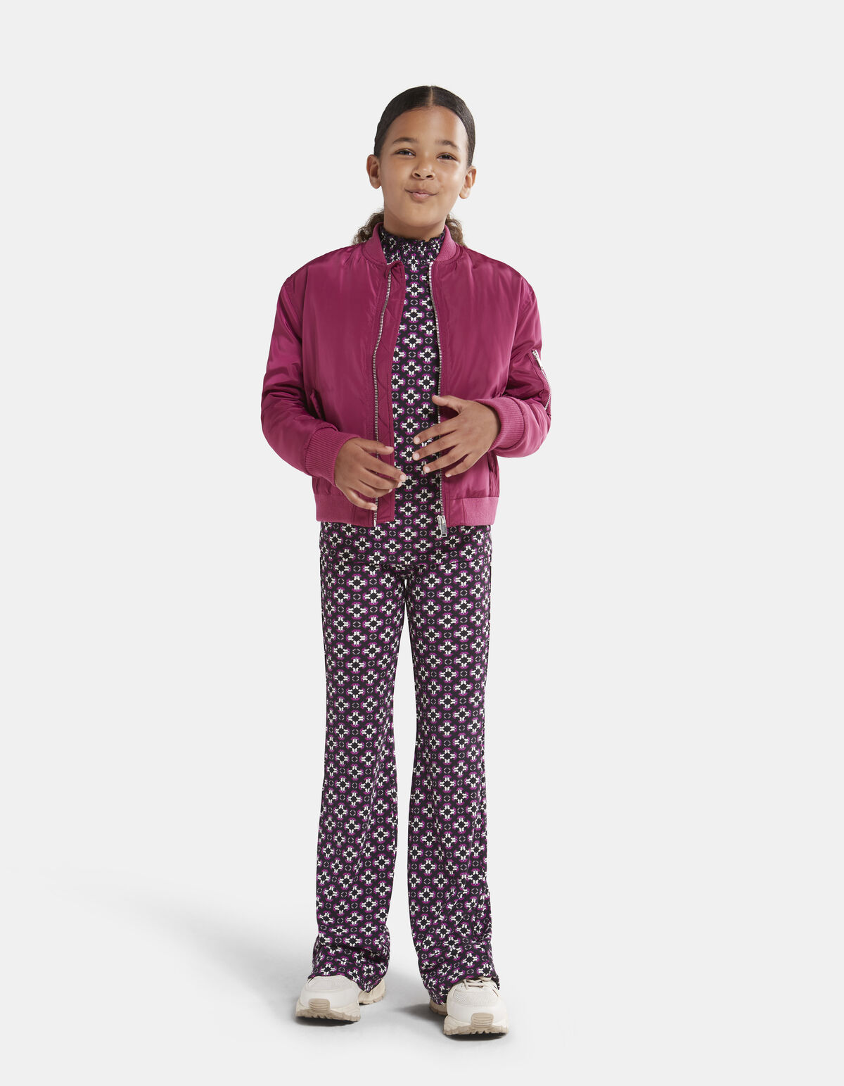 Tile Ribby Flaired Broek SHOEBY GIRLS
